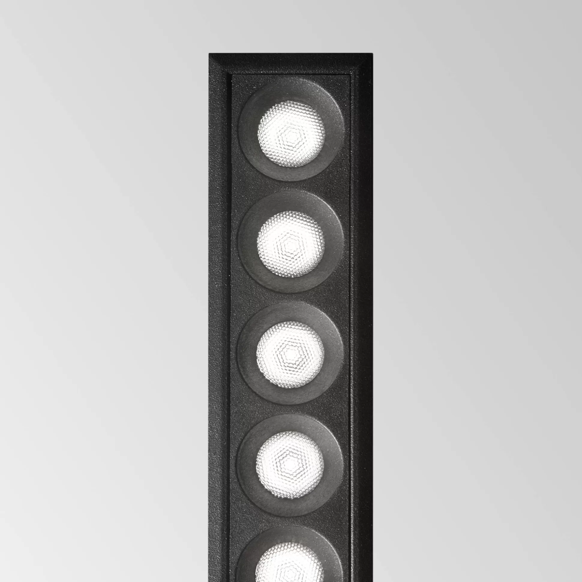 Dmora Lampade Da Incasso<Ideal-Lux - Lampada da incasso LIKA FI SLIM 20W 3000K BK, 24 x 3 x h4 cm,