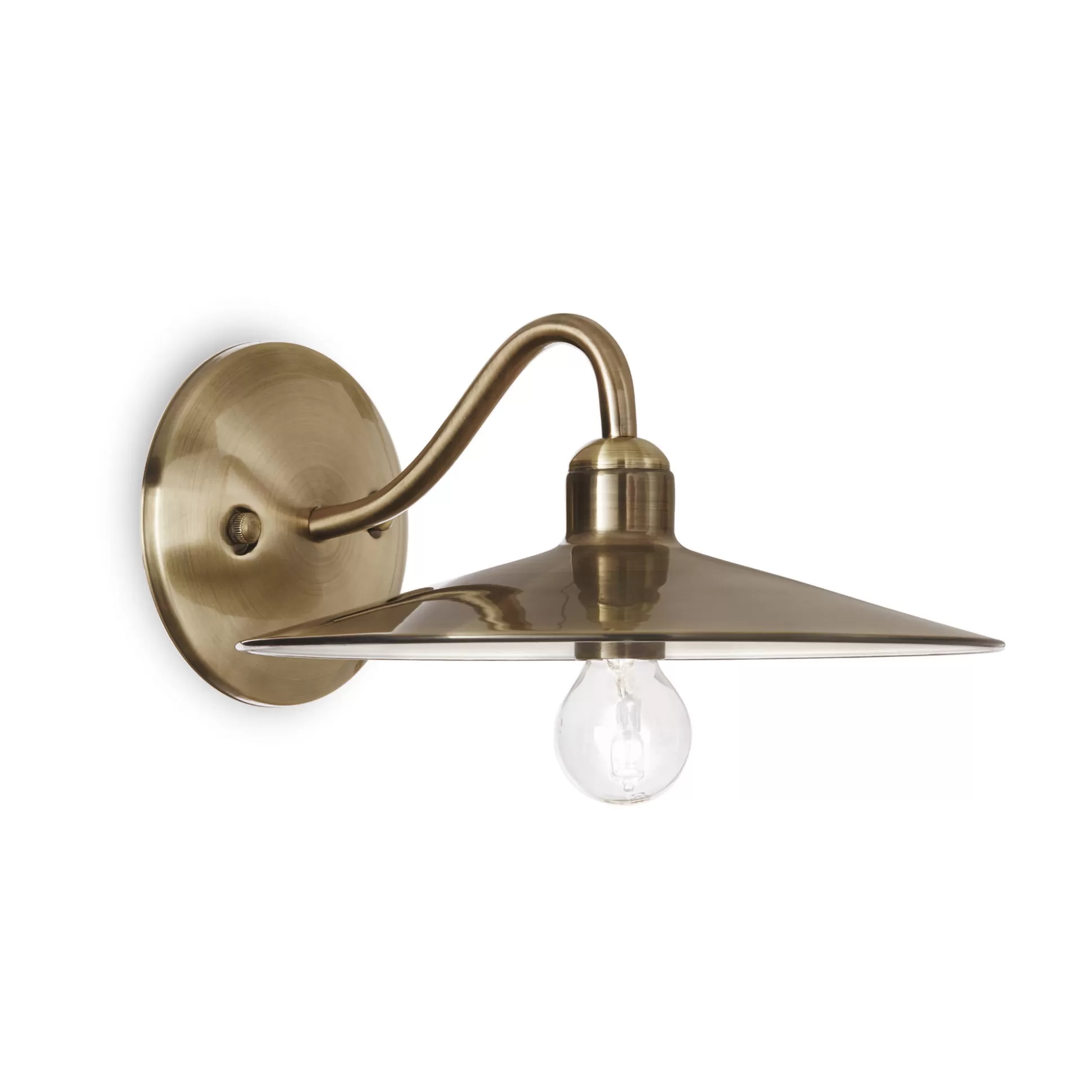 Dmora Lampade Da Parete<Ideal-Lux - Lampada da parete CANTINA AP1 BRUNITO, 25 x 15 x h29 cm,