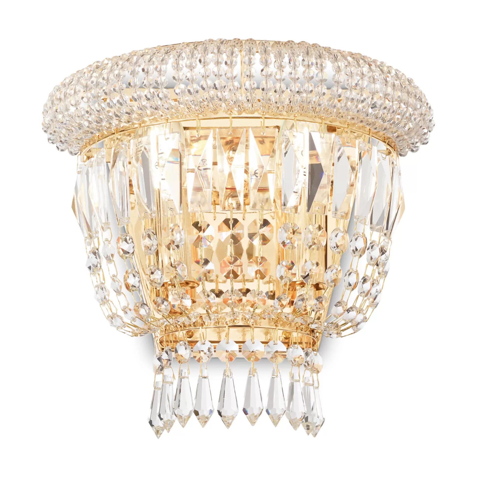 Dmora Lampade Da Parete<Ideal-Lux - Lampada da parete DUBAI AP2 , 25 x 23 x h15 cm,