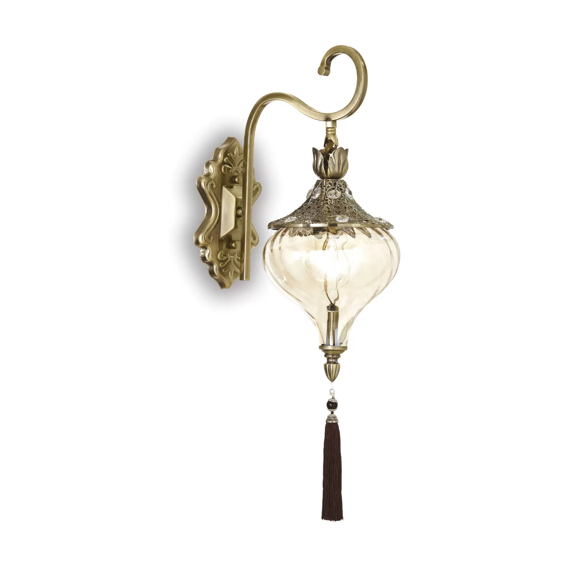 Dmora Lampade Da Parete<Ideal-Lux - Lampada da parete HAREM AP1, 17 x 53 x h26 cm,