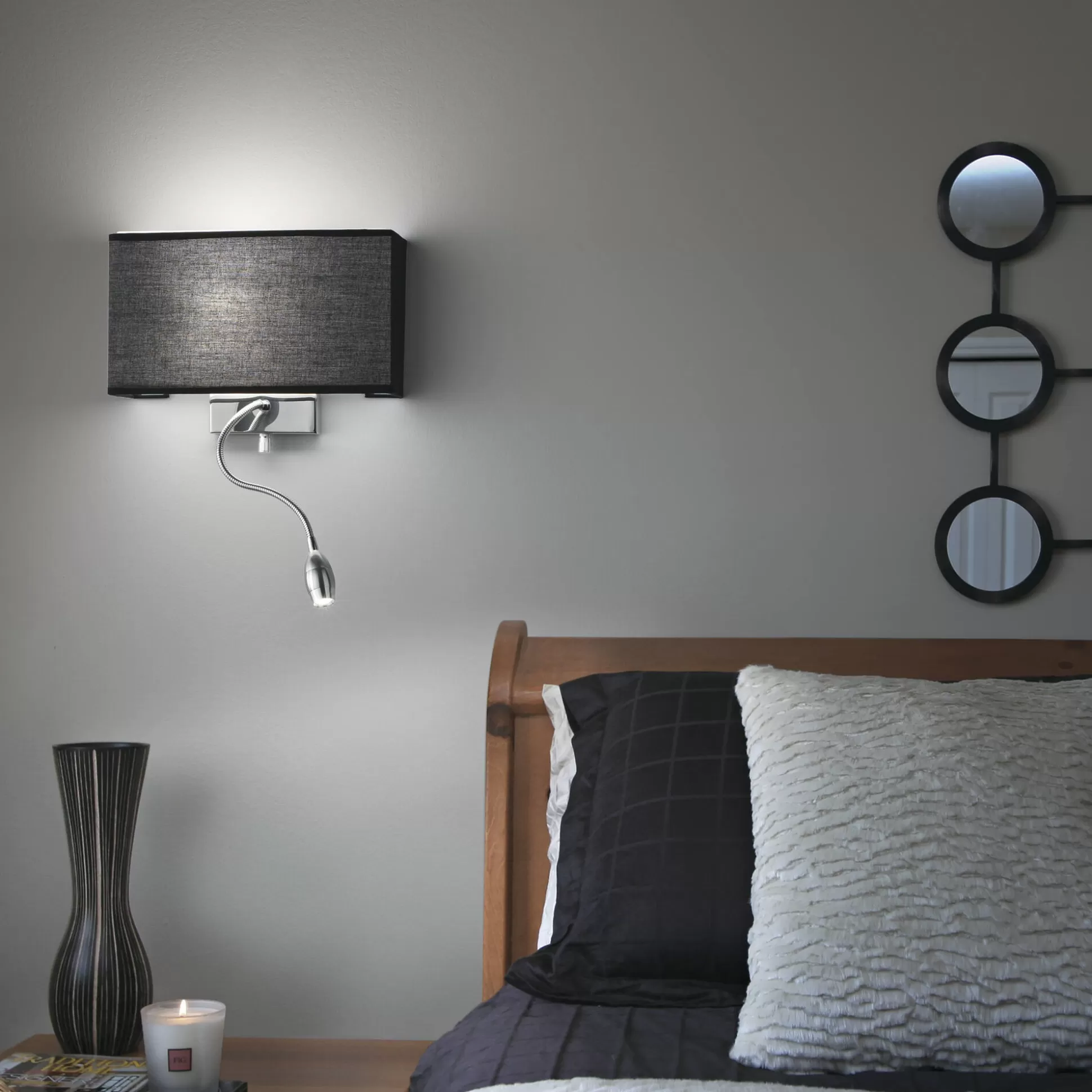 Dmora Lampade Da Parete<Ideal-Lux - Lampada da parete HOTEL AP2 , 32 x 23 x h11 cm,