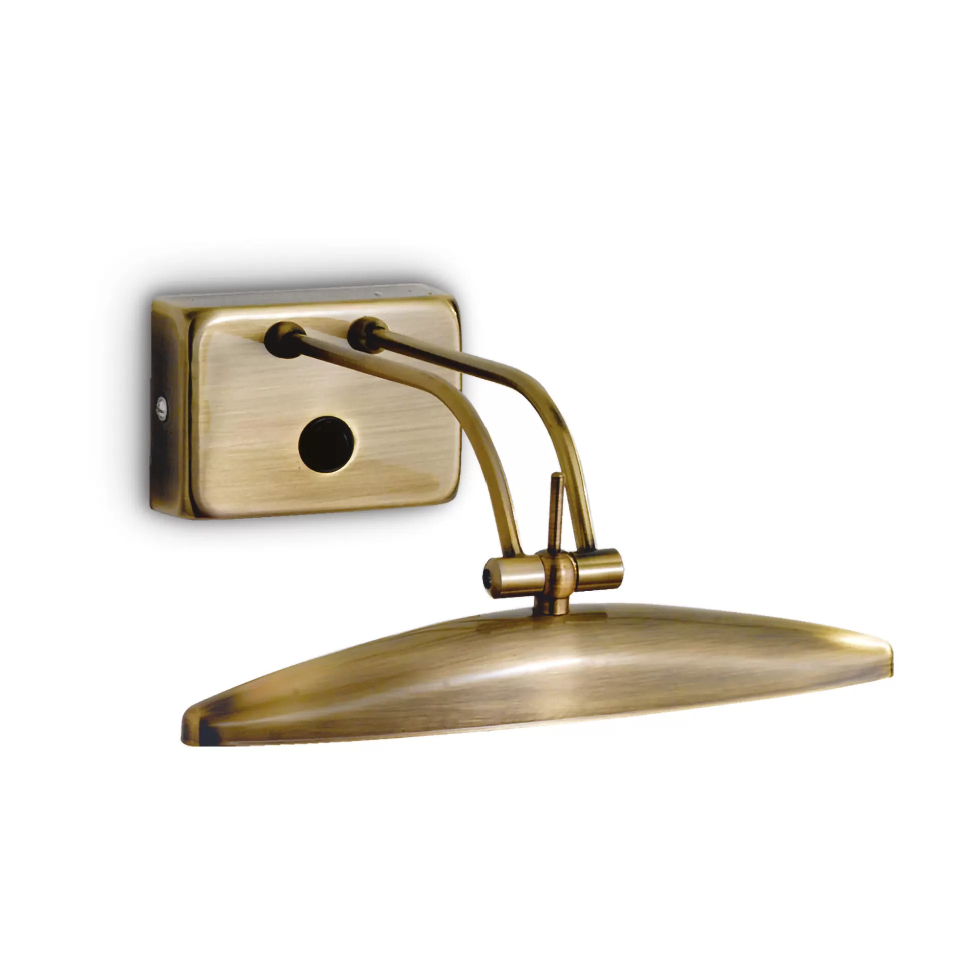 Dmora Lampade Da Parete<Ideal-Lux - Lampada da parete MIRROR-20 AP2 BRUNITO, 25 x 10 x h22 cm,