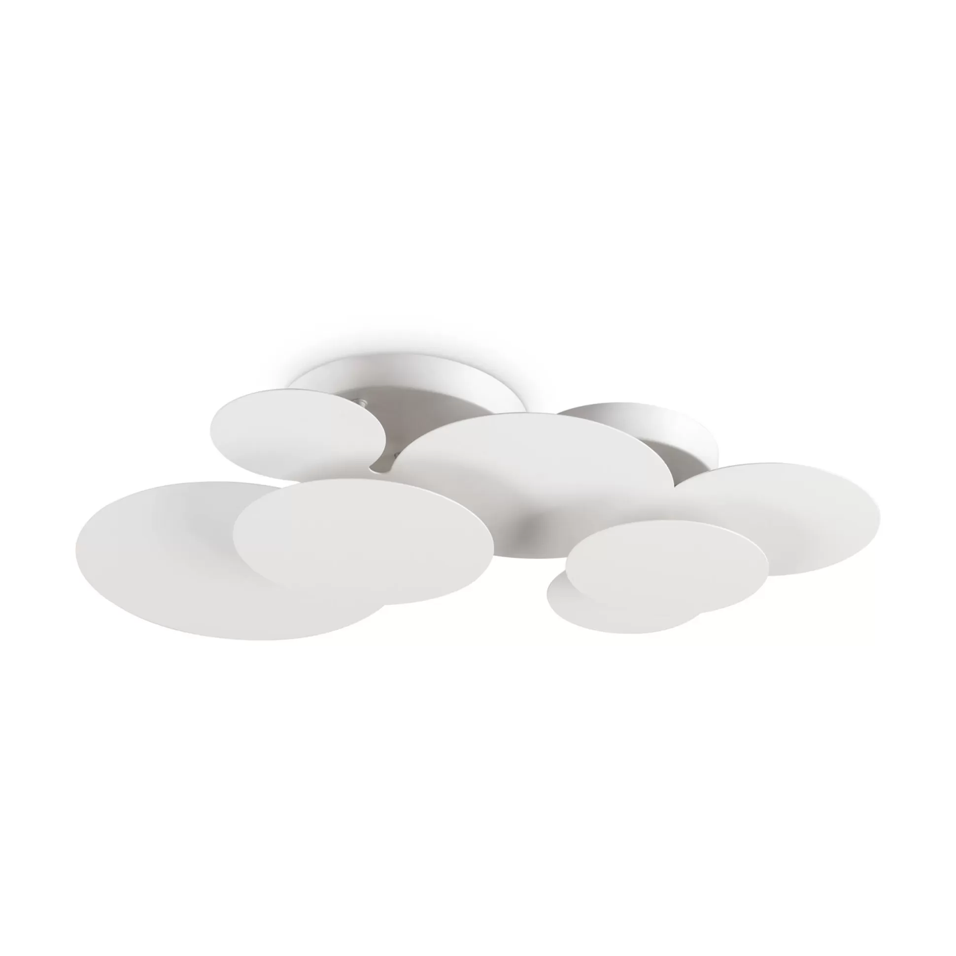 Dmora Lampade Da Soffitto<Ideal-Lux - Lampada da soffitto CLOUD PL D74, 74 x 47 x h13 cm,