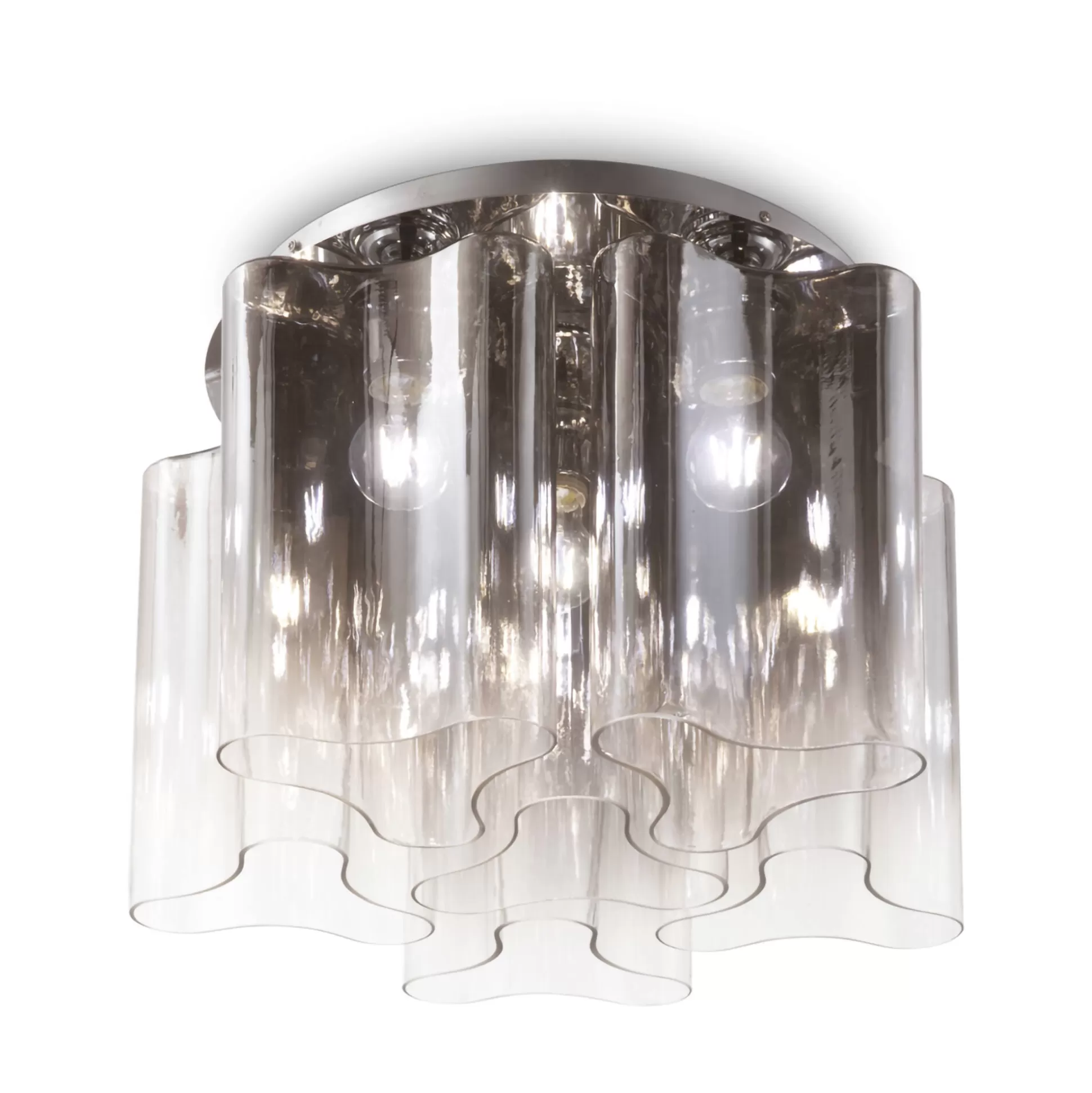 Dmora Lampade Da Soffitto<Ideal-Lux - Lampada da soffitto COMPO PL6 FUME', 56 x 56 x h35 cm,