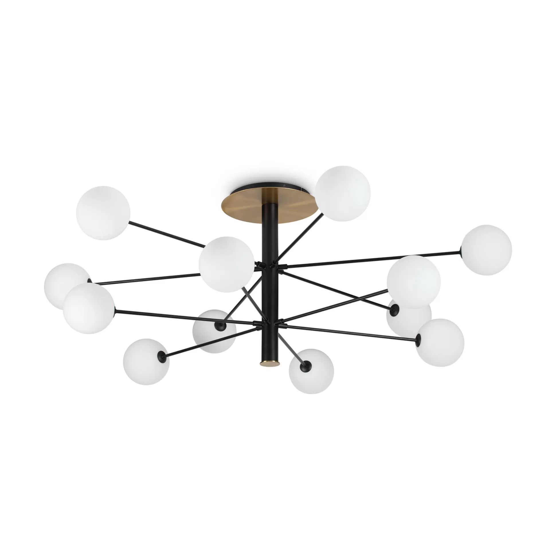 Dmora Lampade Da Soffitto<Ideal-Lux - Lampada da soffitto COSMOPOLITAN PL12, 145 x 145 x h54 cm,