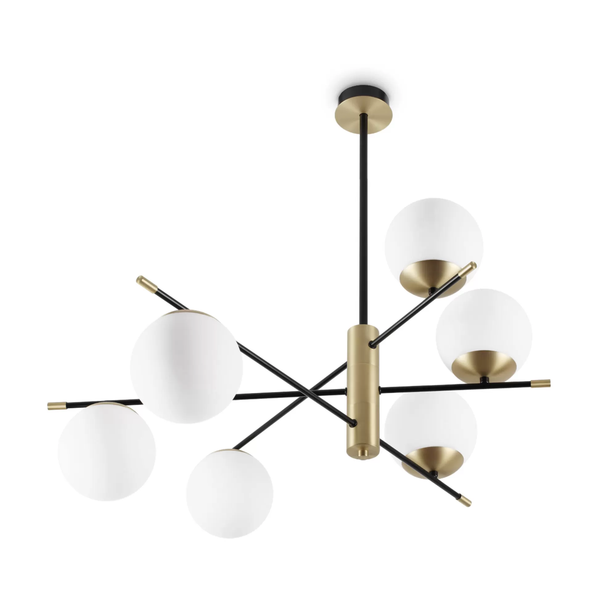 Dmora Lampade Da Soffitto<Ideal-Lux - Lampada da soffitto GOURMET PL6, 100 x 100 x h82 cm,