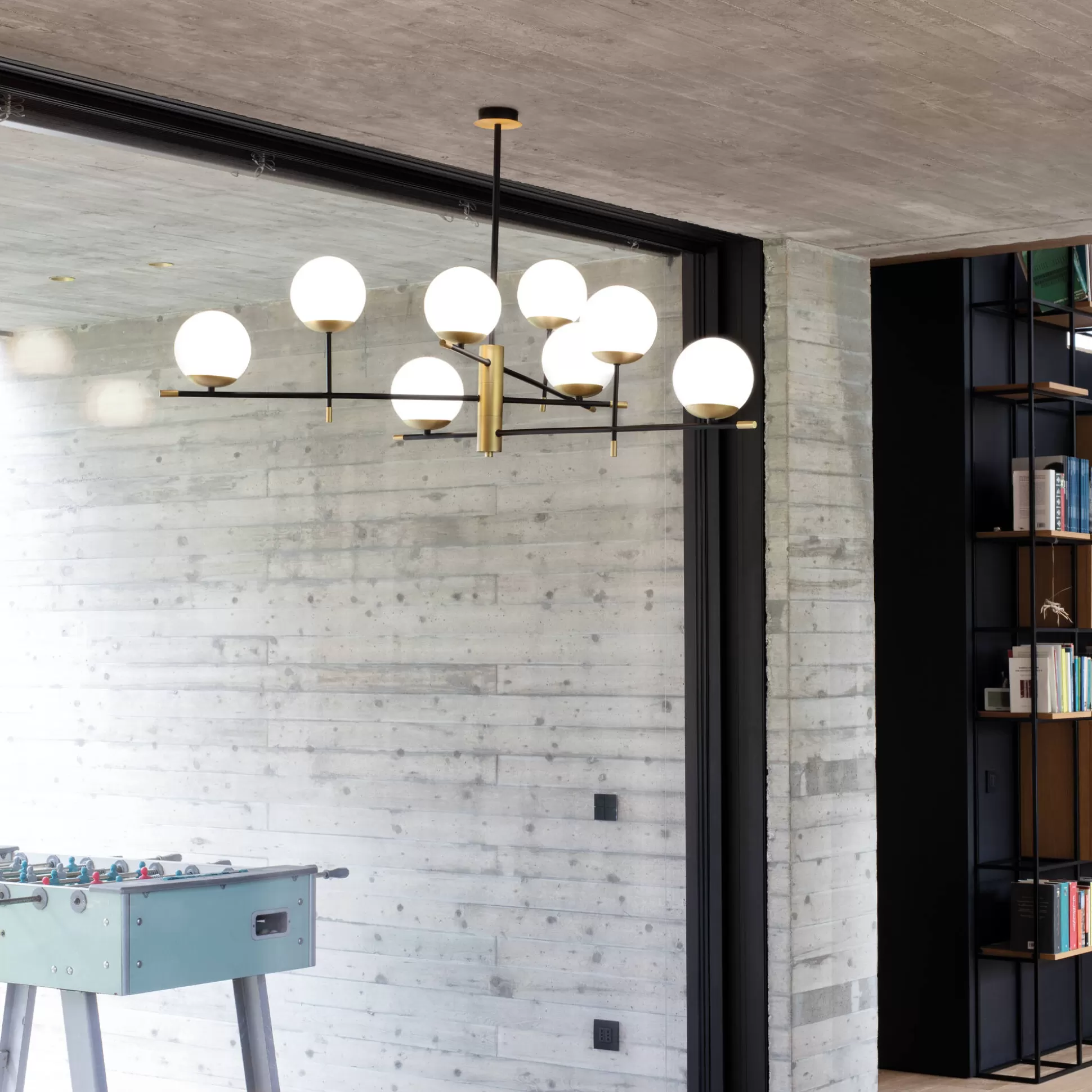 Dmora Lampade Da Soffitto<Ideal-Lux - Lampada da soffitto GOURMET PL9, 132 x 132 x h93 cm,