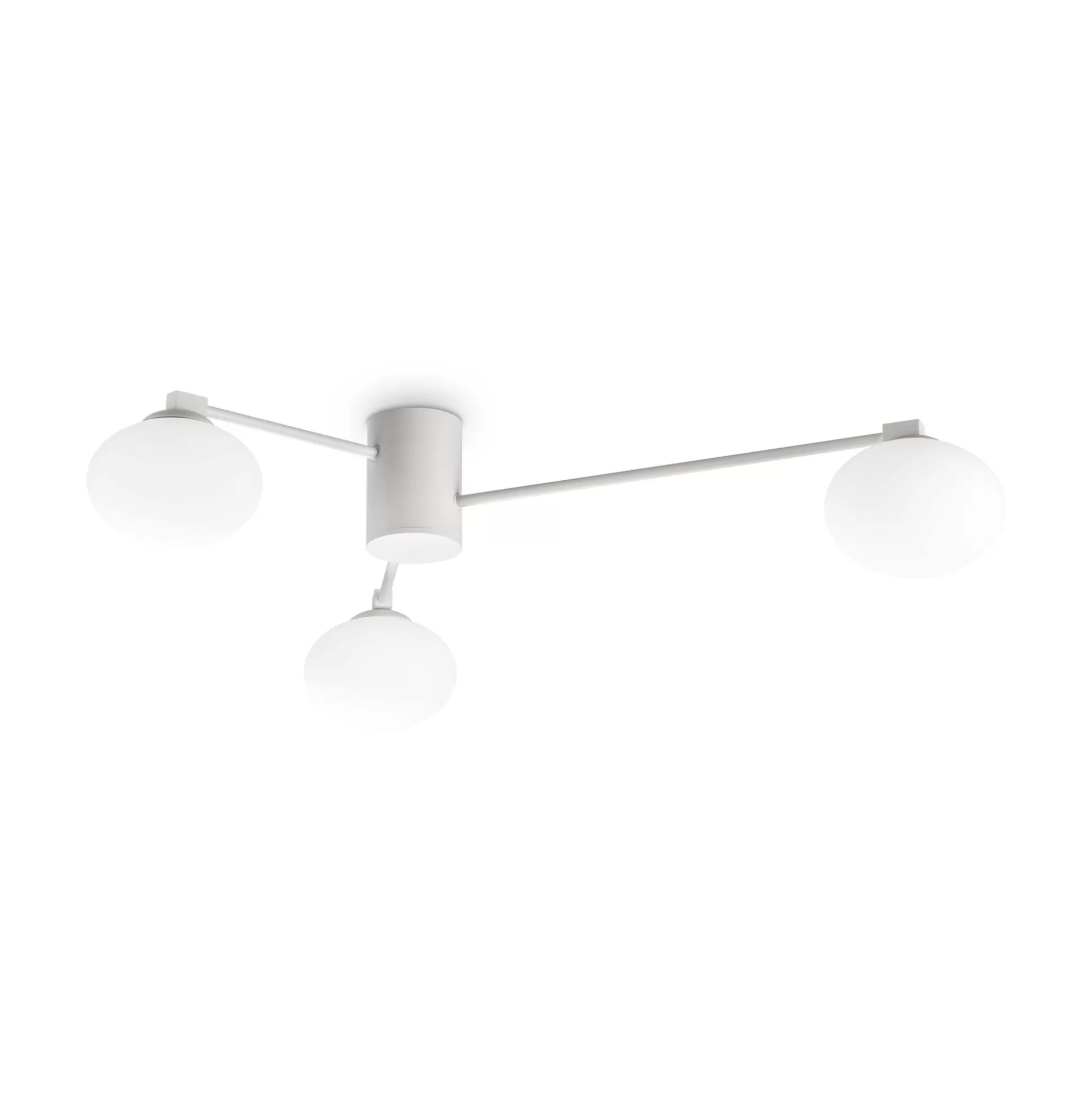Dmora Lampade Da Soffitto<Ideal-Lux - Lampada da soffitto HERMES PL3 D90 , 90 x 90 x h20 cm,