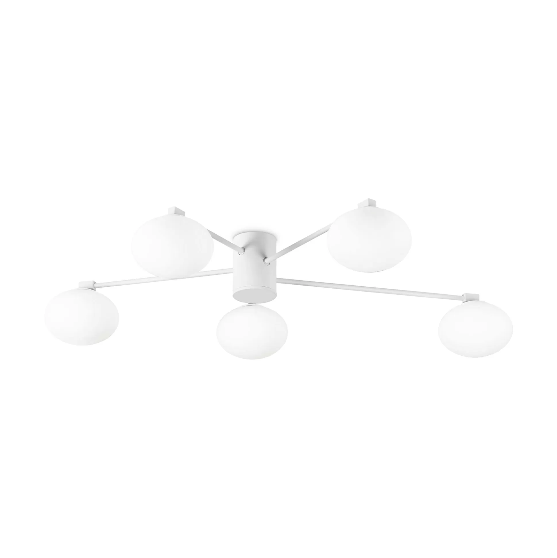 Dmora Lampade Da Soffitto<Ideal-Lux - Lampada da soffitto HERMES PL5 D90 , 90 x 90 x h20 cm,