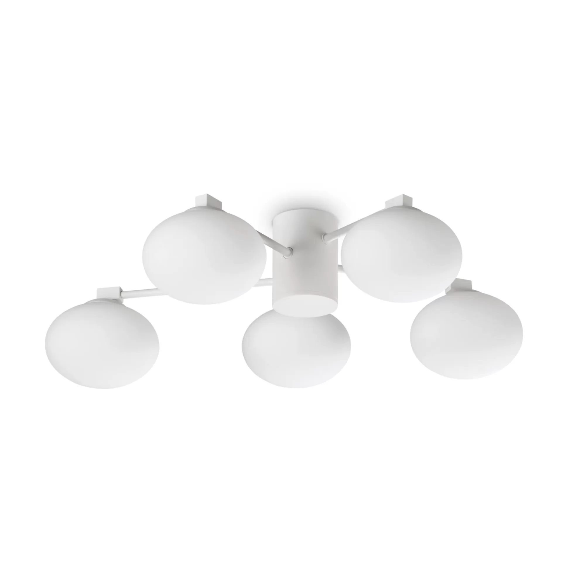 Dmora Lampade Da Soffitto<Ideal-Lux - Lampada da soffitto HERMES PL5 D60 , 60 x 60 x h18 cm,