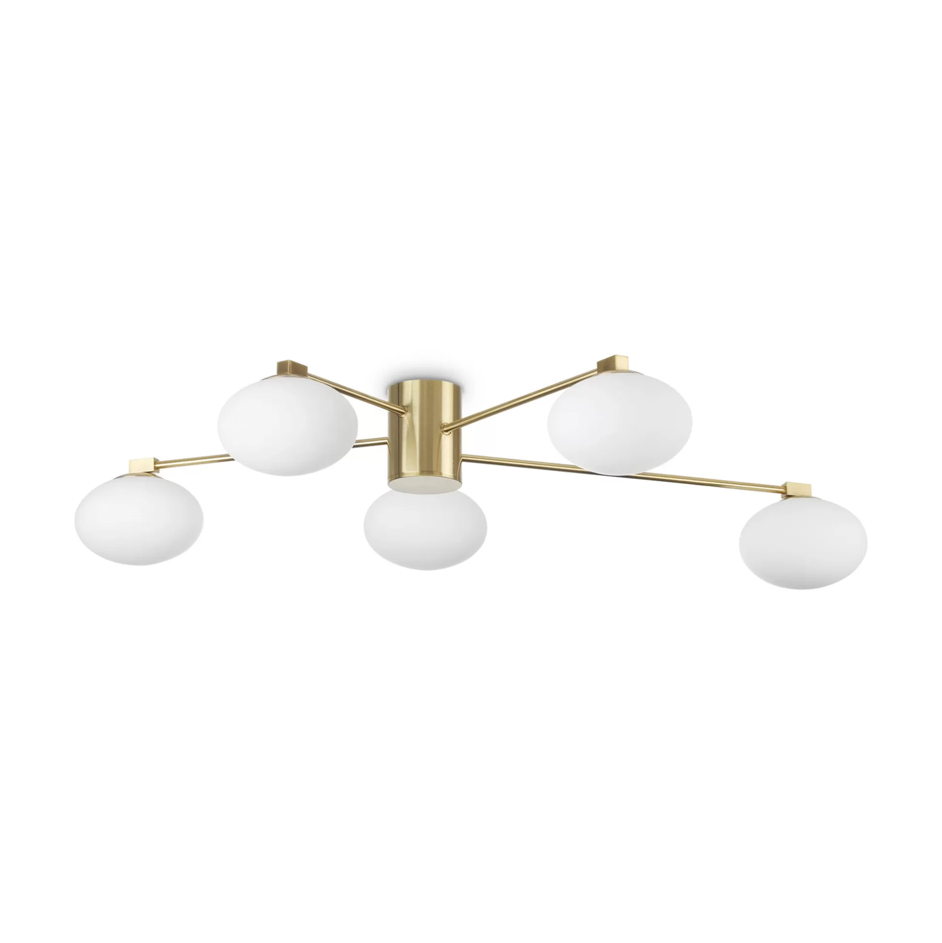 Dmora Lampade Da Soffitto<Ideal-Lux - Lampada da soffitto HERMES PL5 D90 , 90 x 90 x h20 cm,