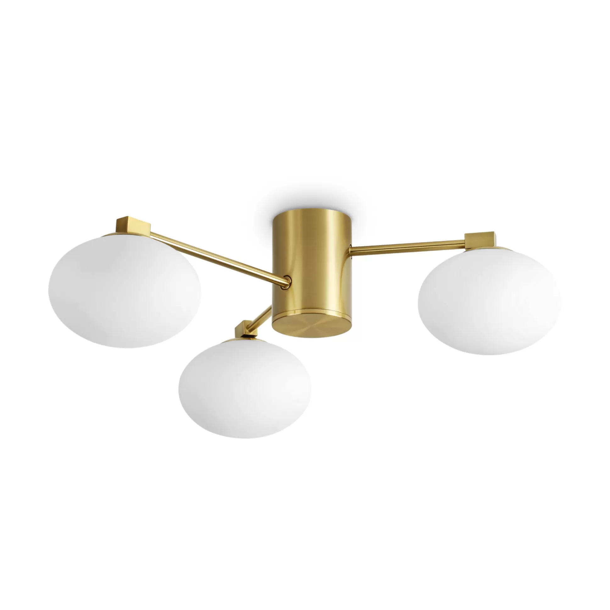 Dmora Lampade Da Soffitto<Ideal-Lux - Lampada da soffitto HERMES PL3 D60 , 60 x 60 x h18 cm,