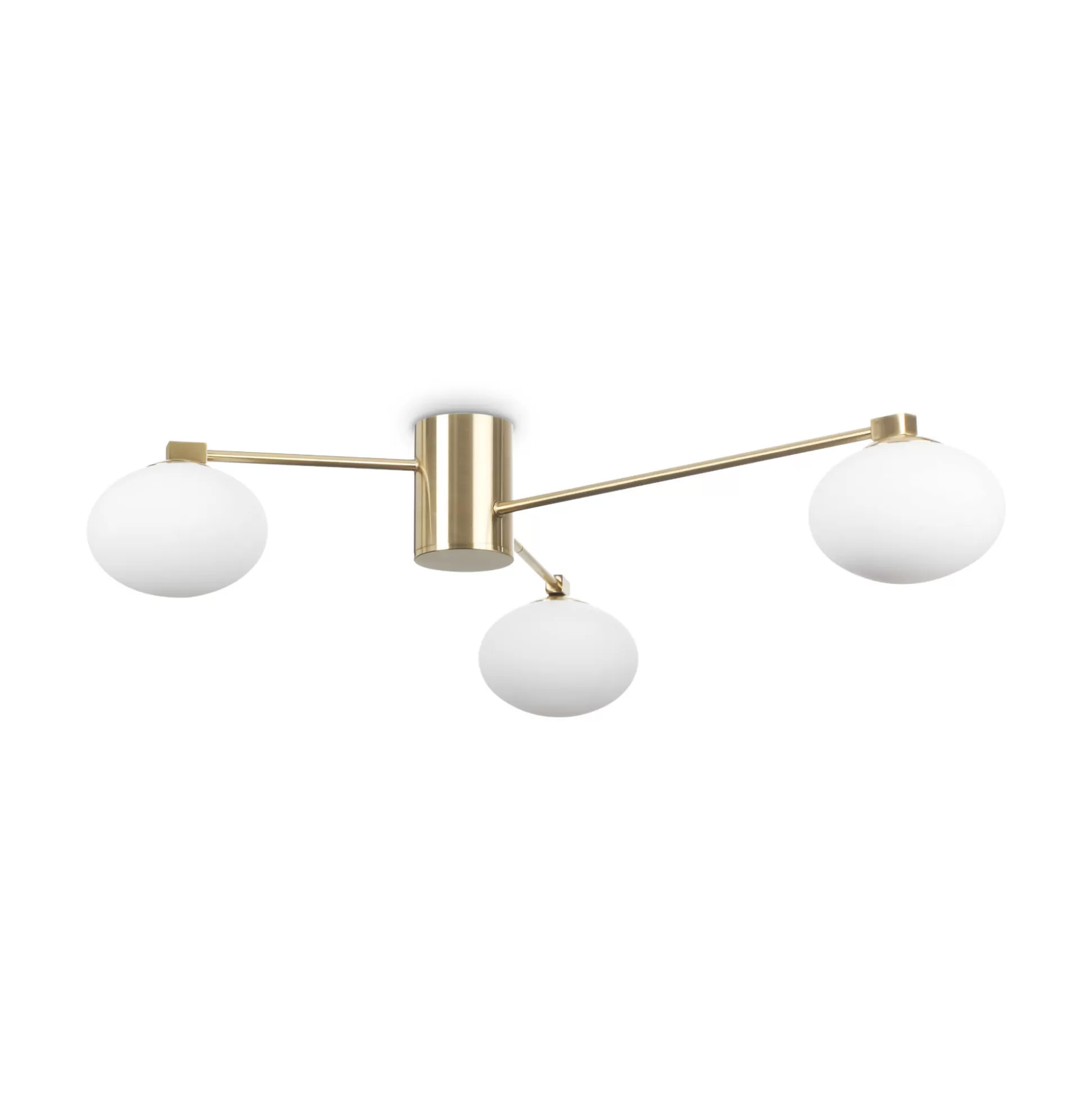 Dmora Lampade Da Soffitto<Ideal-Lux - Lampada da soffitto HERMES PL3 D90 , 90 x 90 x h20 cm,