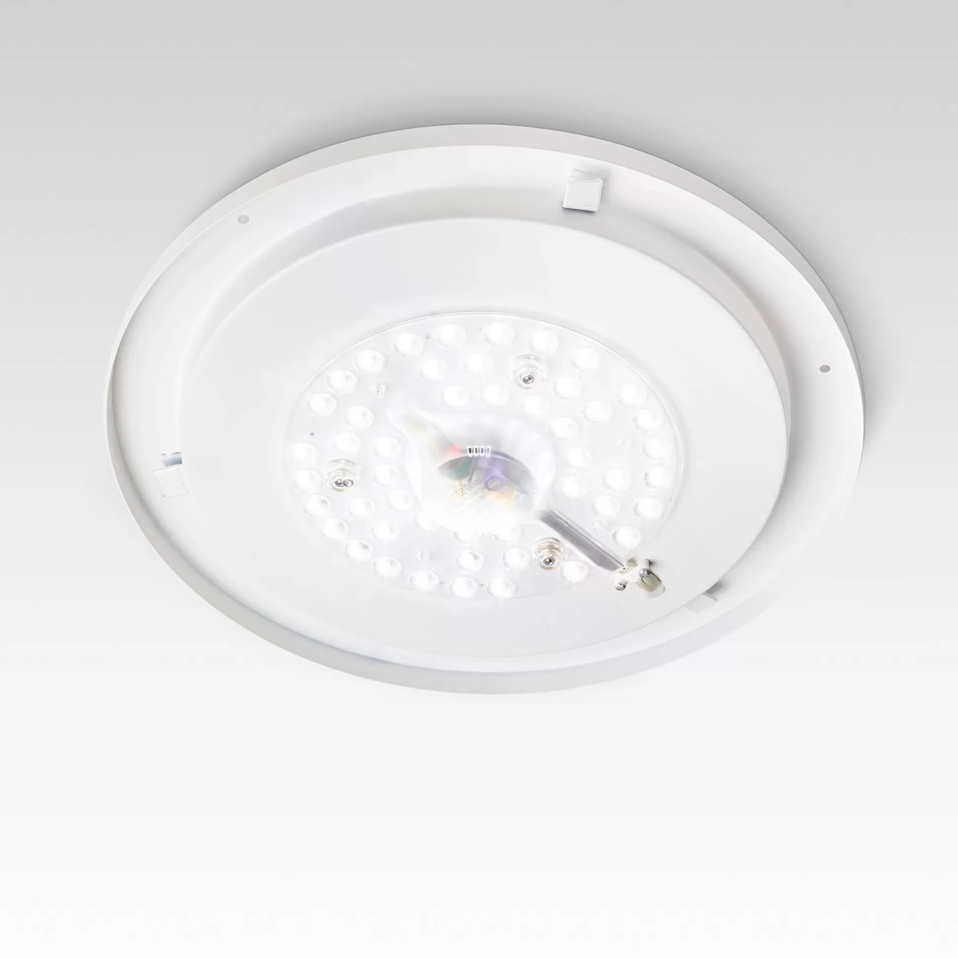 Dmora Lampade Da Soffitto<Ideal-Lux - Lampada da soffitto LEVEL PL D58, 59 x 59 x h9 cm,