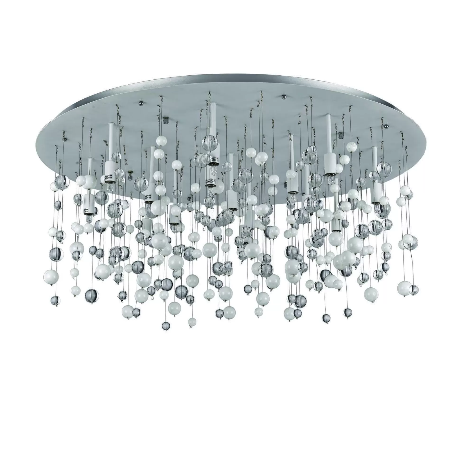 Dmora Lampade Da Soffitto<Ideal-Lux - Lampada da soffitto NEVE PL15 , 80 x 80 x h32 cm,