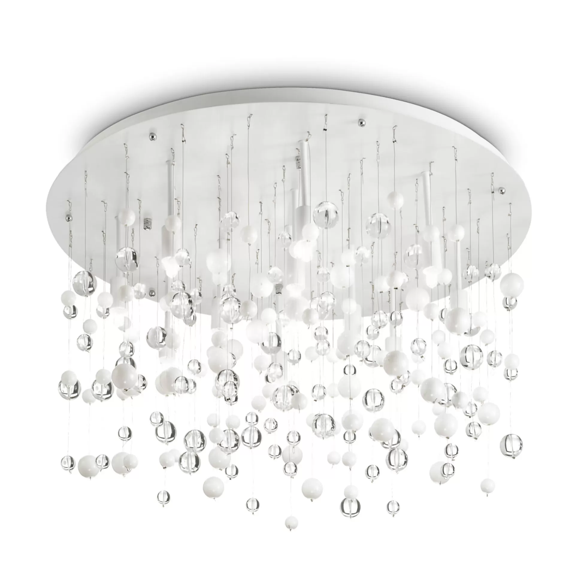 Dmora Lampade Da Soffitto<Ideal-Lux - Lampada da soffitto NEVE PL12 , 63 x 63 x h32 cm,