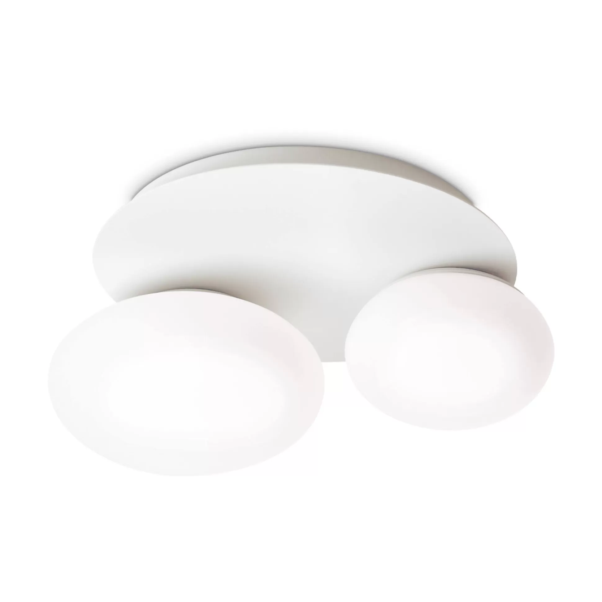 Dmora Lampade Da Soffitto<Ideal-Lux - Lampada da soffitto NINFEA PL2 , 36 x 32 x h14 cm,