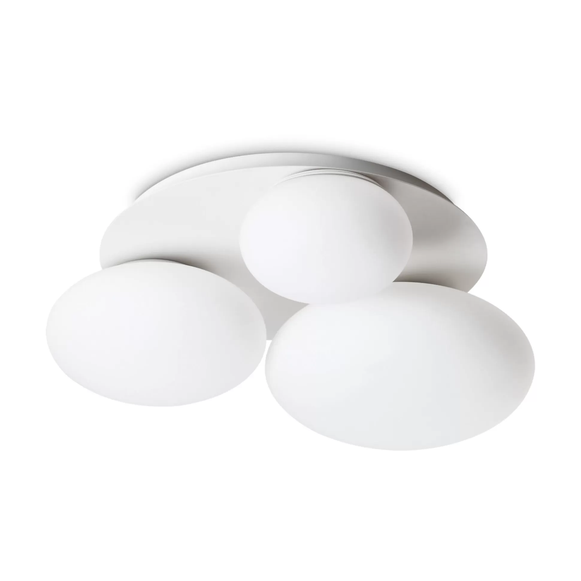 Dmora Lampade Da Soffitto<Ideal-Lux - Lampada da soffitto NINFEA PL3 , 46 x 40 x h16 cm,