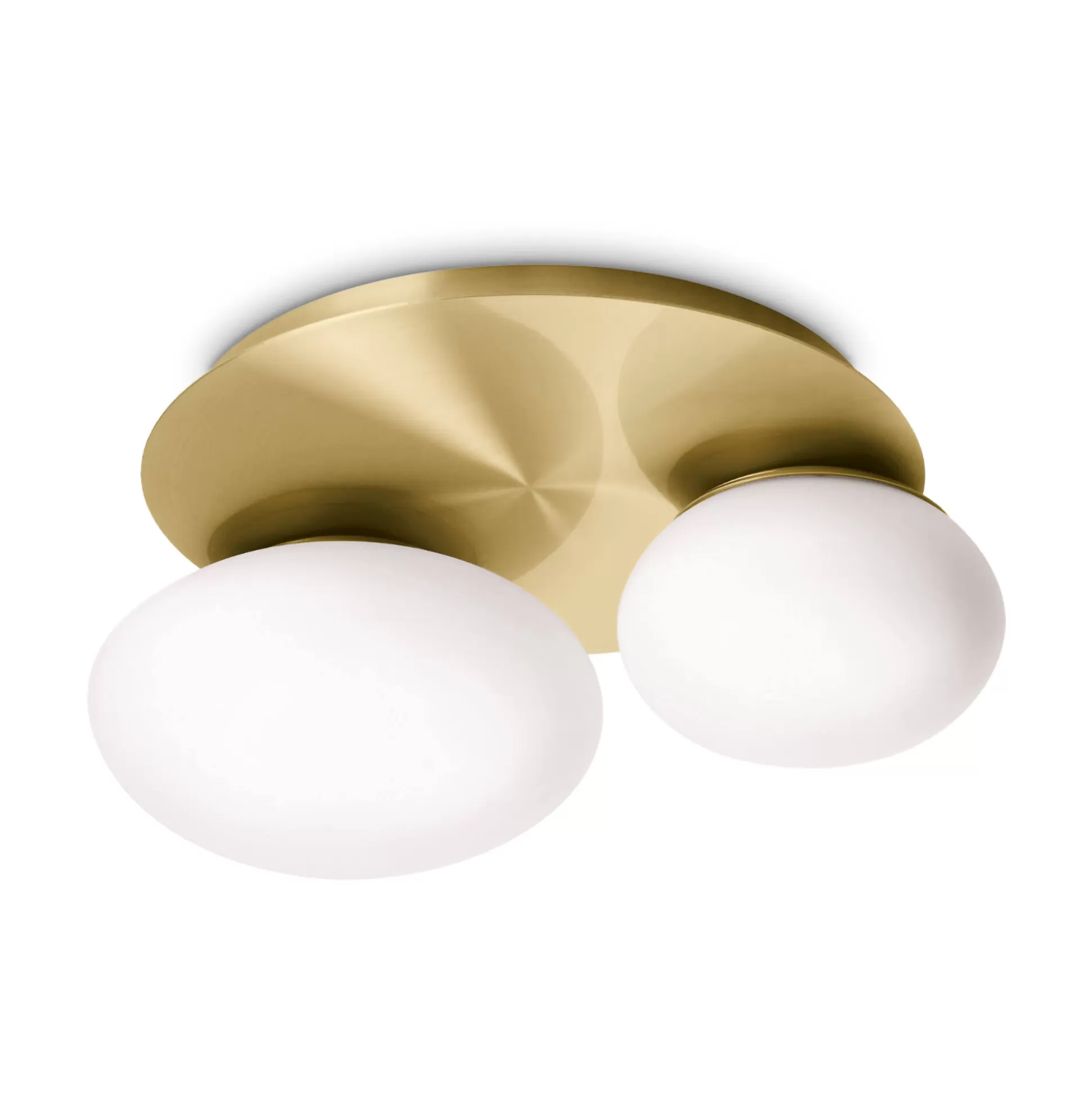Dmora Lampade Da Soffitto<Ideal-Lux - Lampada da soffitto NINFEA PL2 , 36 x 32 x h14 cm,