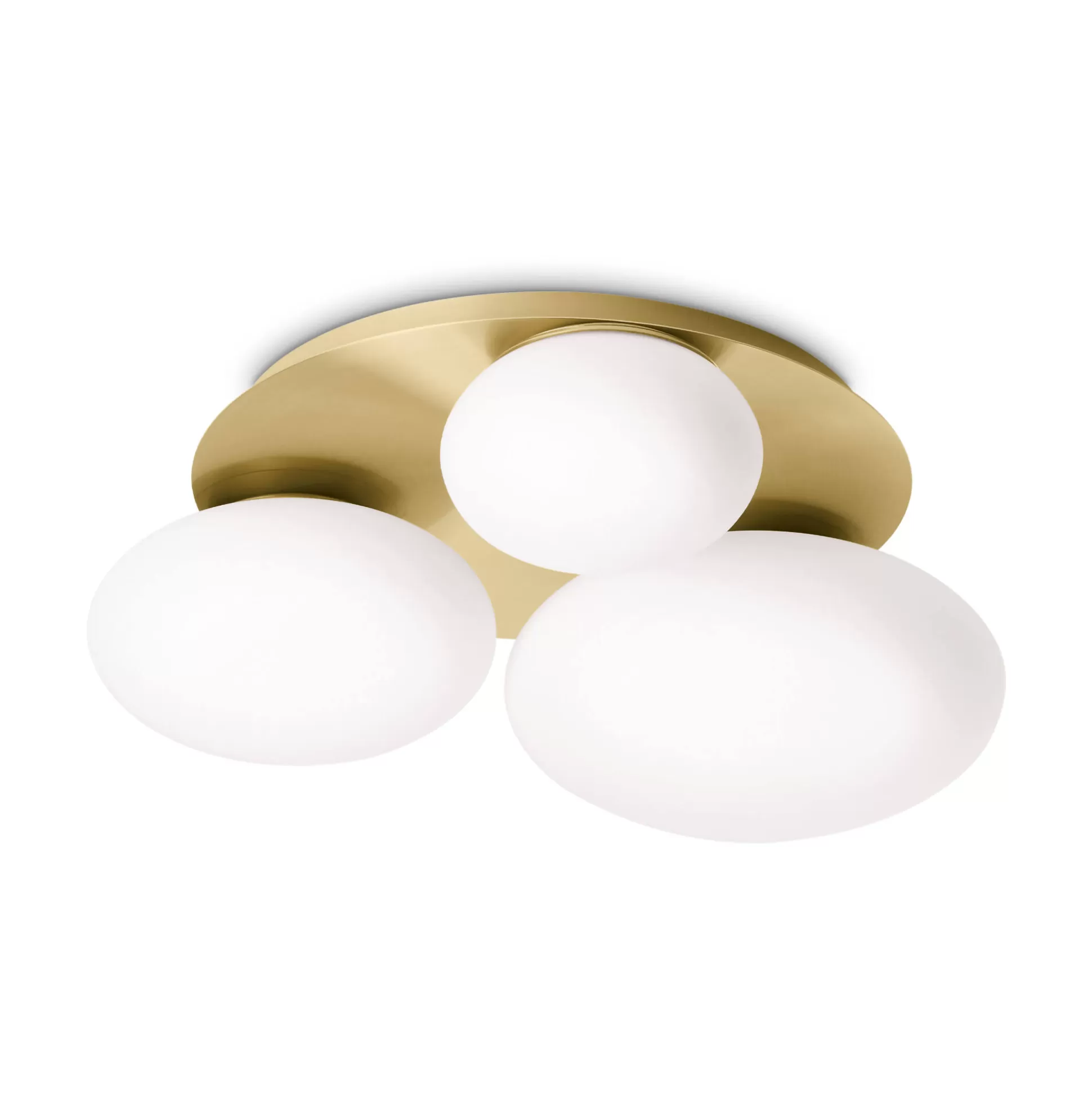 Dmora Lampade Da Soffitto<Ideal-Lux - Lampada da soffitto NINFEA PL3 , 46 x 40 x h16 cm,