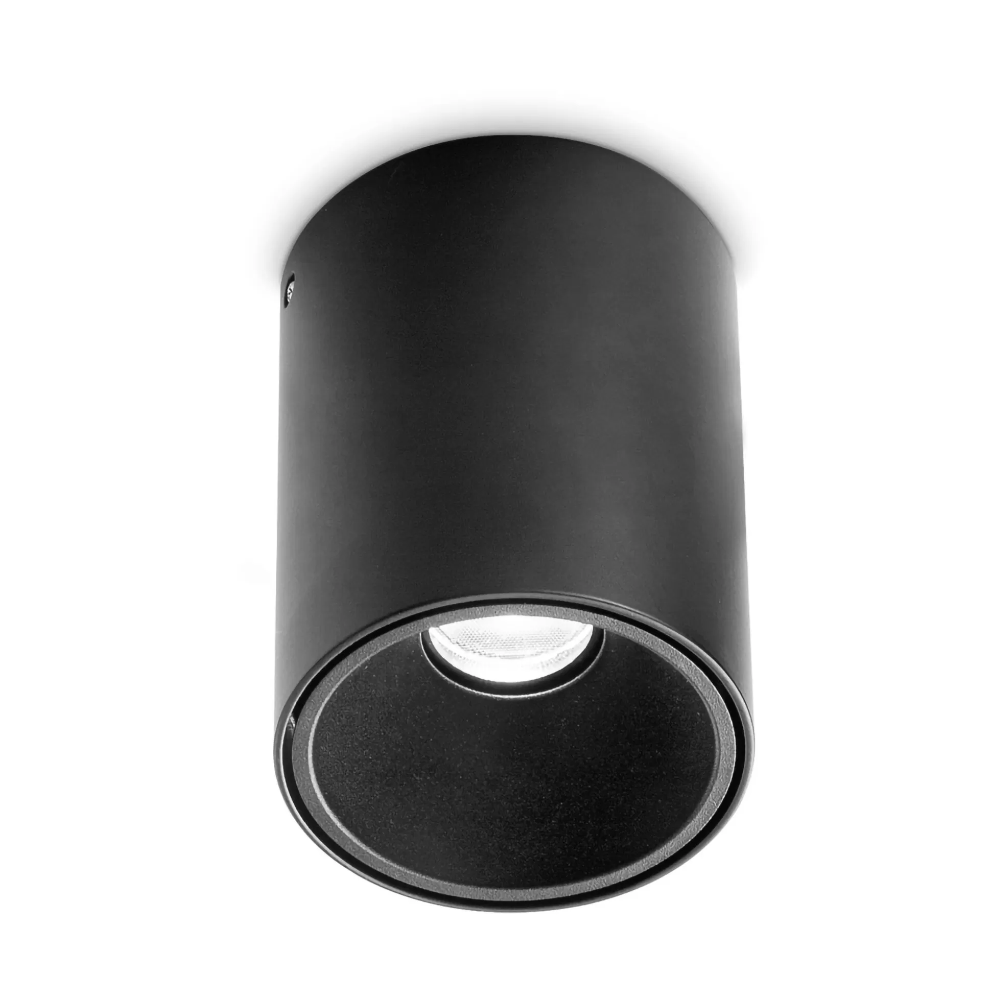 Dmora Lampade Da Soffitto<Ideal-Lux - Lampada da soffitto NITRO PL ROUND D08 , 8 x 8 x h11 cm,