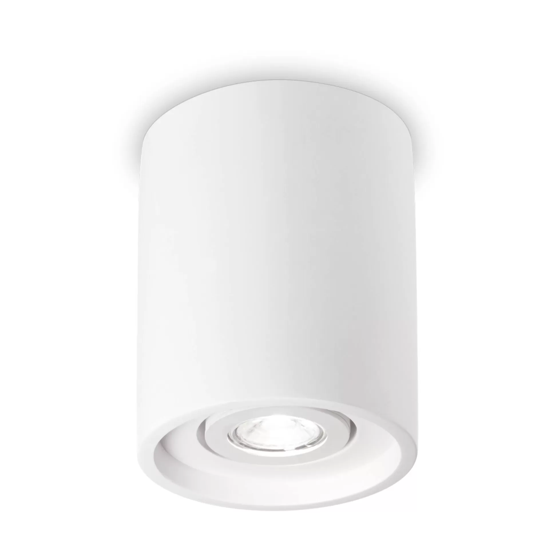 Dmora Lampade Da Soffitto<Ideal-Lux - Lampada da soffitto OAK PL1 ROUND , 14 x 14 x h16 cm,