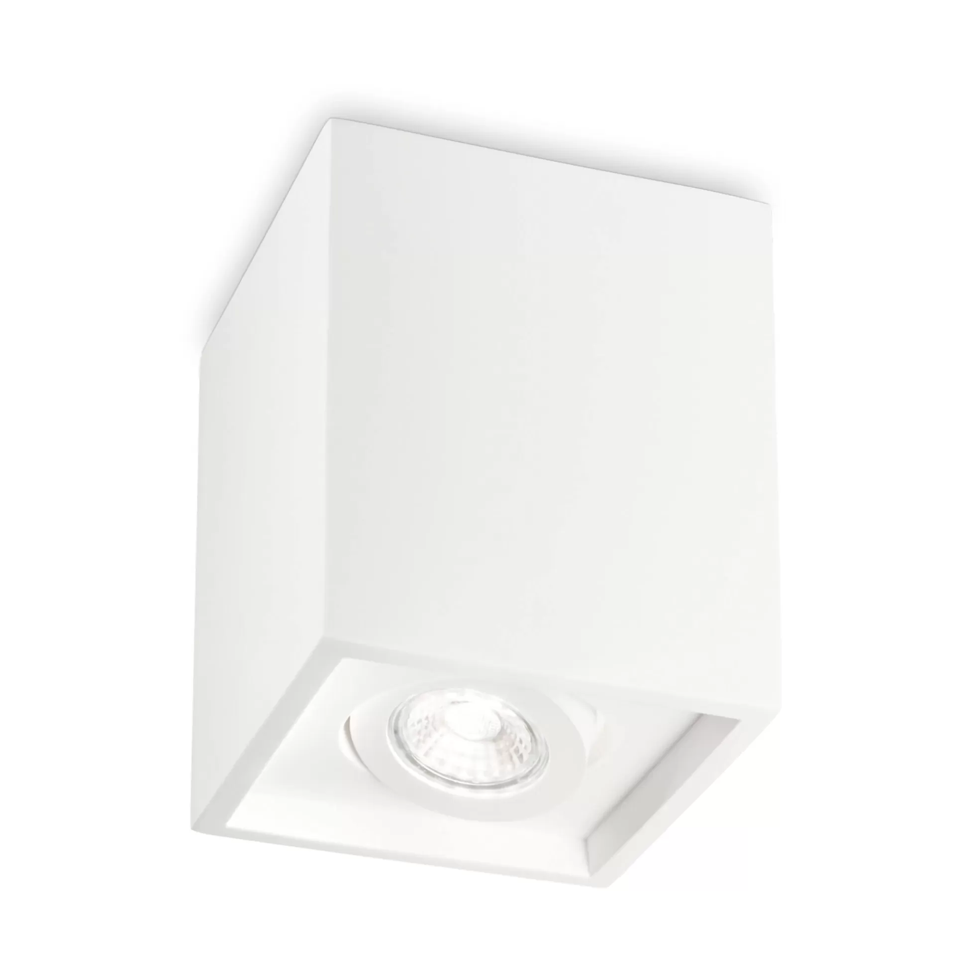 Dmora Lampade Da Soffitto<Ideal-Lux - Lampada da soffitto OAK PL1 SQUARE , 14 x 14 x h16 cm,