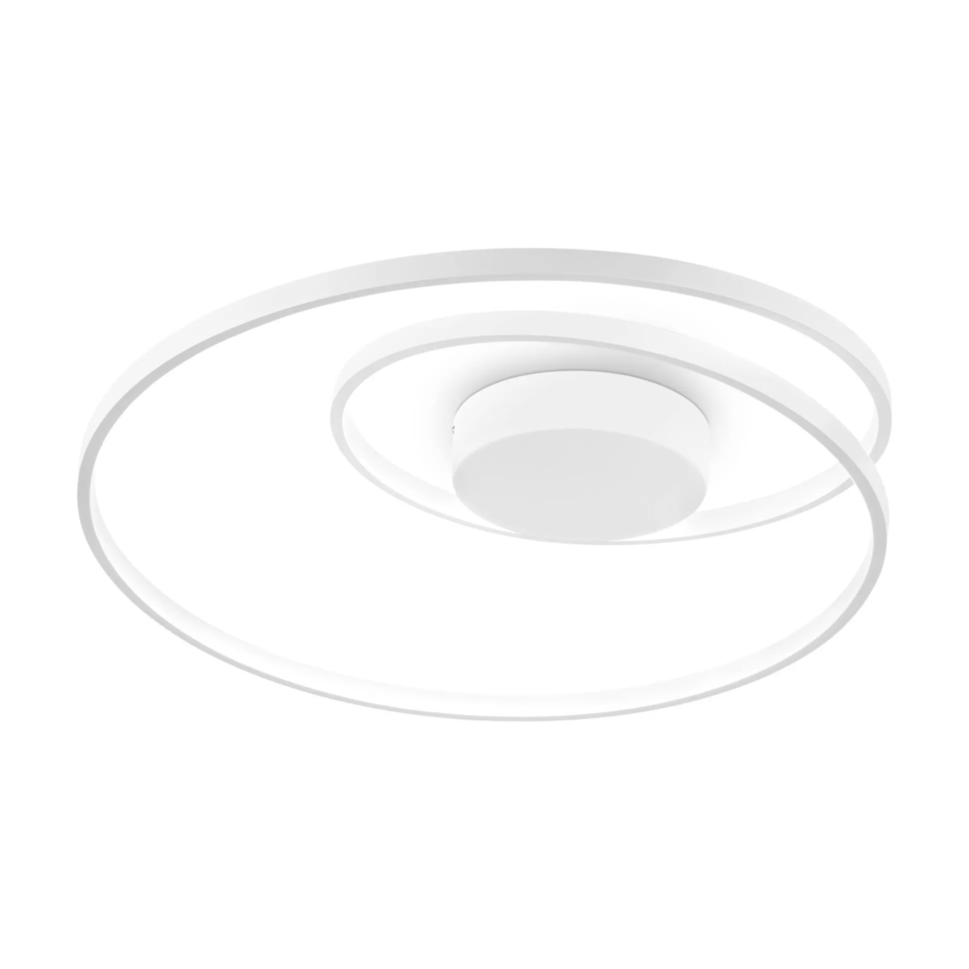 Dmora Lampade Da Soffitto<Ideal-Lux - Lampada da soffitto OZ PL ON-OFF , 60 x 60 x h18 cm,