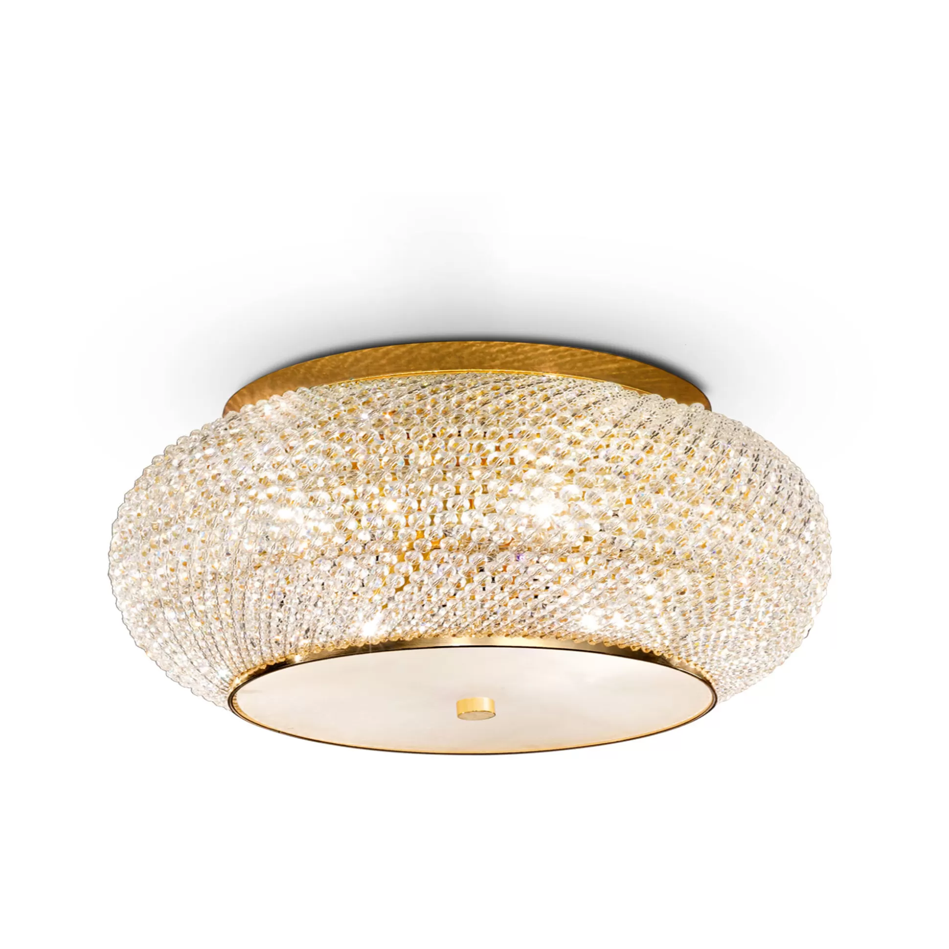 Dmora Lampade Da Soffitto<Ideal-Lux - Lampada da soffitto PASHA' PL10 , 55 x 55 x h21 cm,