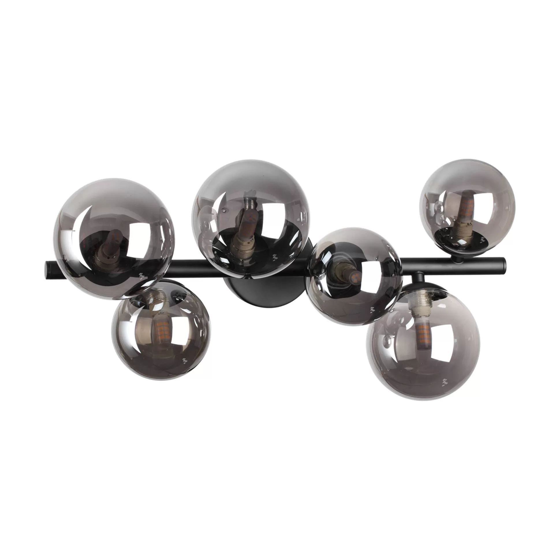 Dmora Lampade Da Soffitto<Ideal-Lux - Lampada da soffitto PERLAGE PL6 FUME', 49 x 25 x h20 cm,