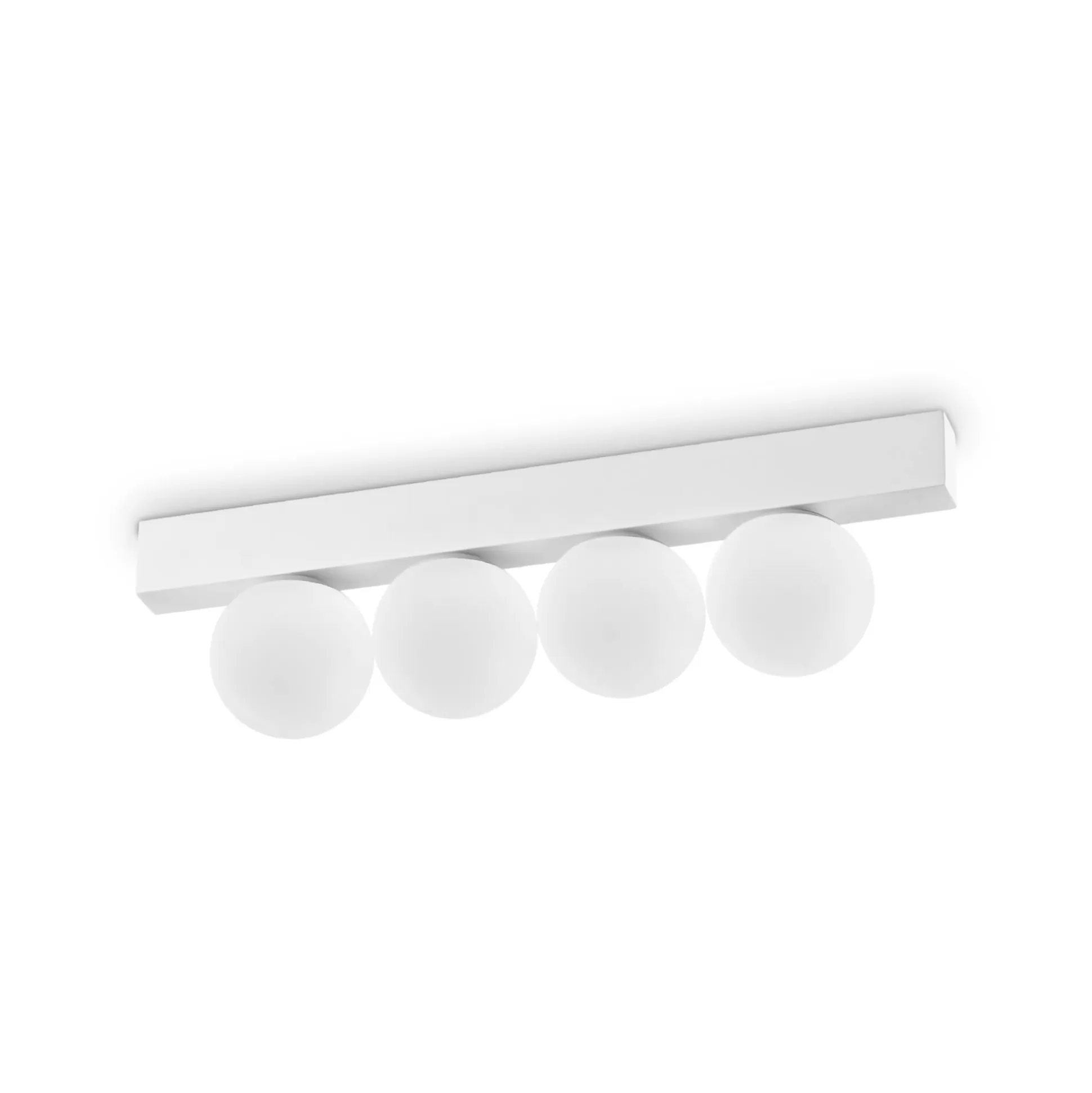 Dmora Lampade Da Soffitto<Ideal-Lux - Lampada da soffitto PING PONG PL4 , 31 x 6 x h9 cm,
