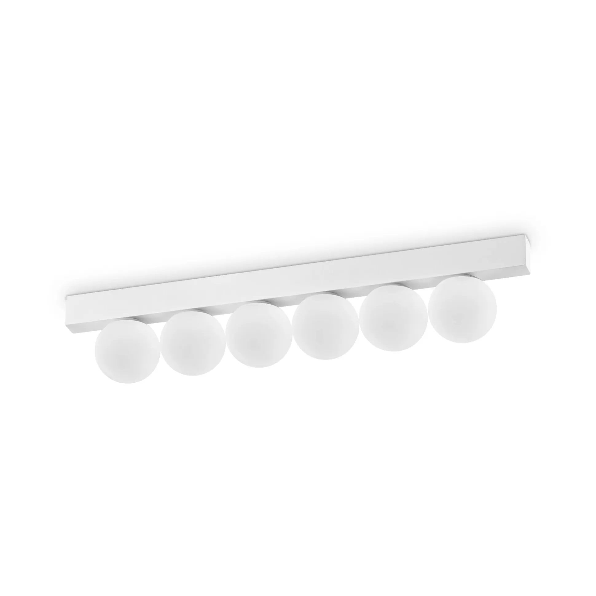 Dmora Lampade Da Soffitto<Ideal-Lux - Lampada da soffitto PING PONG PL6 , 44 x 6 x h9 cm,
