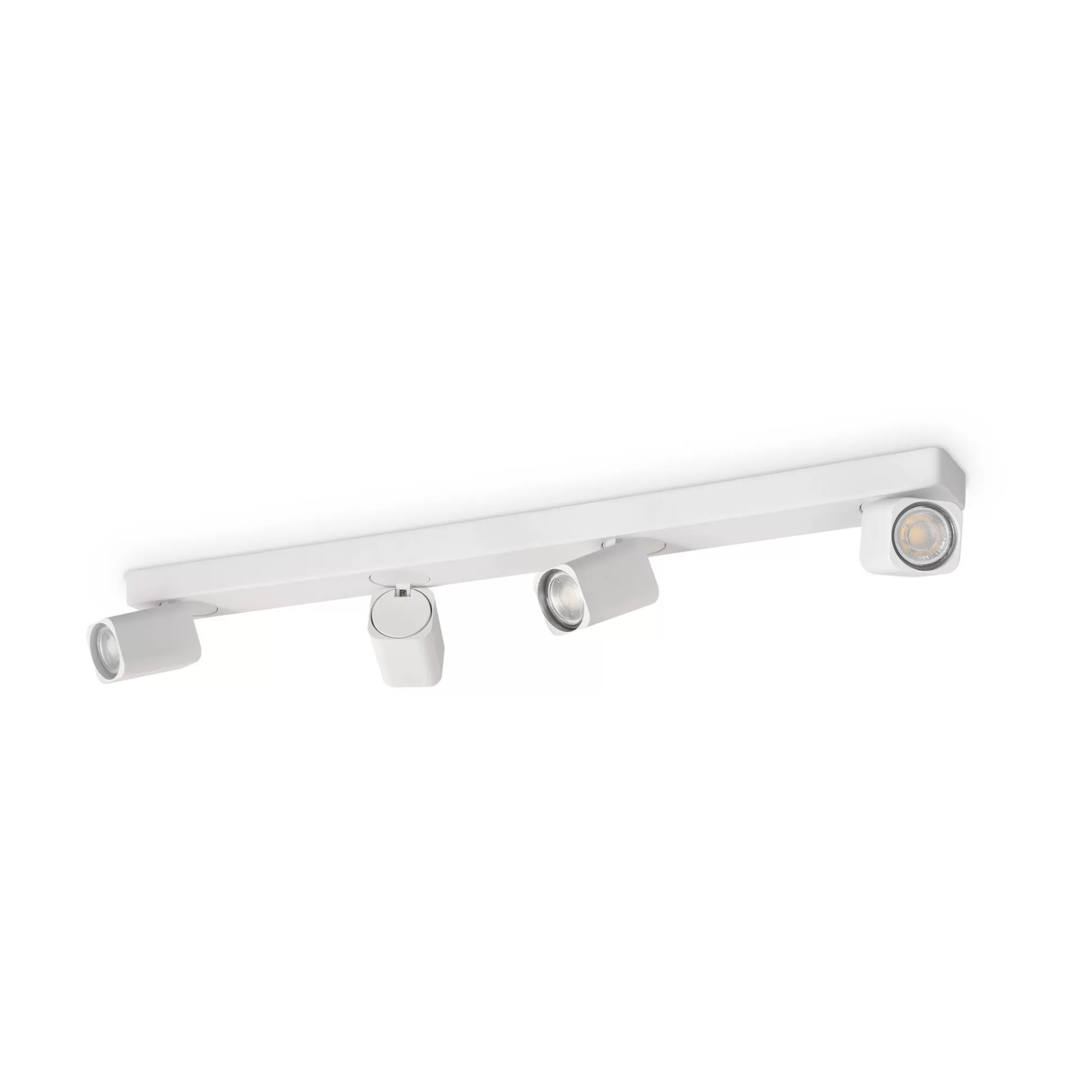 Dmora Lampade Da Soffitto<Ideal-Lux - Lampada da soffitto RUDY PL4 SQUARE , 76 x 13 x h9 cm,