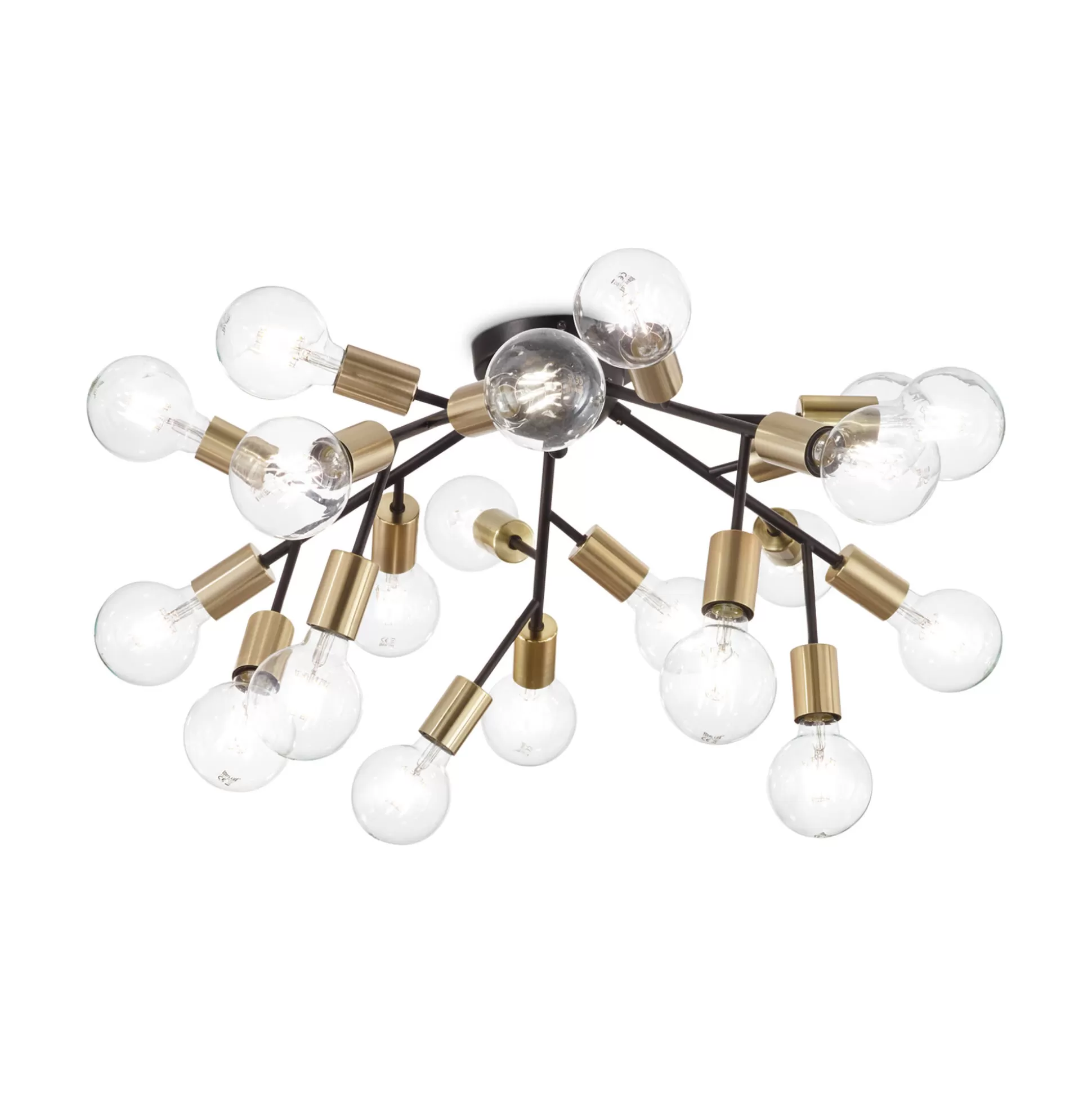 Dmora Lampade Da Soffitto<Ideal-Lux - Lampada da soffitto SPARK PL20, 80 x 80 x h32 cm,