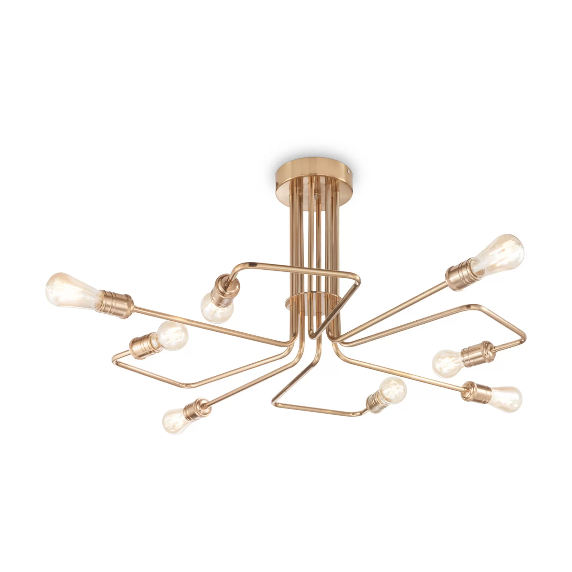 Dmora Lampade Da Soffitto<Ideal-Lux - Lampada da soffitto TRIUMPH PL8 , 92 x 92 x h42 cm,