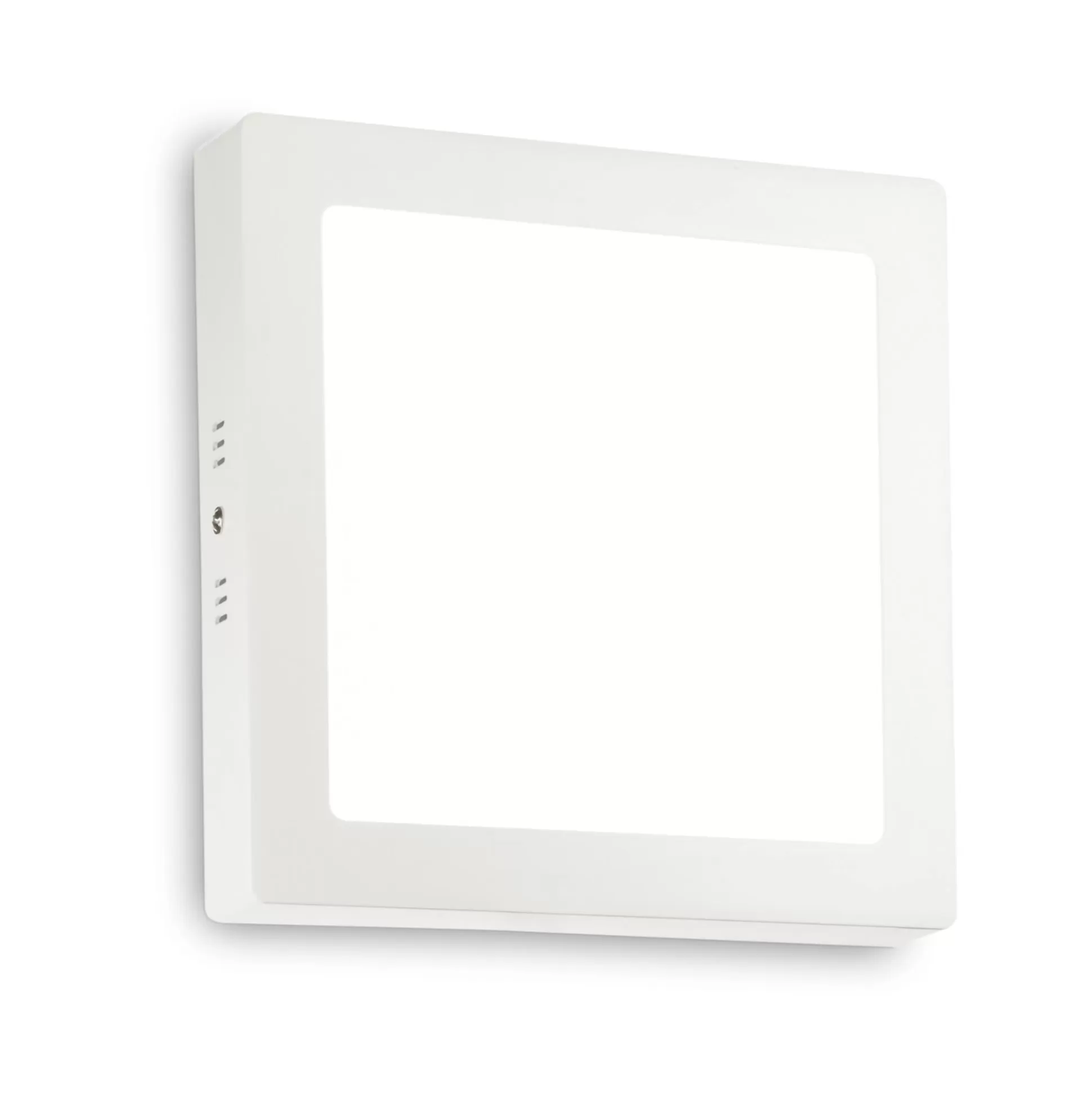 Dmora Lampade Da Soffitto<Ideal-Lux - Lampada da soffitto UNIVERSAL PL D22 SQUARE 3000K, 22 x 22 x h4 cm,