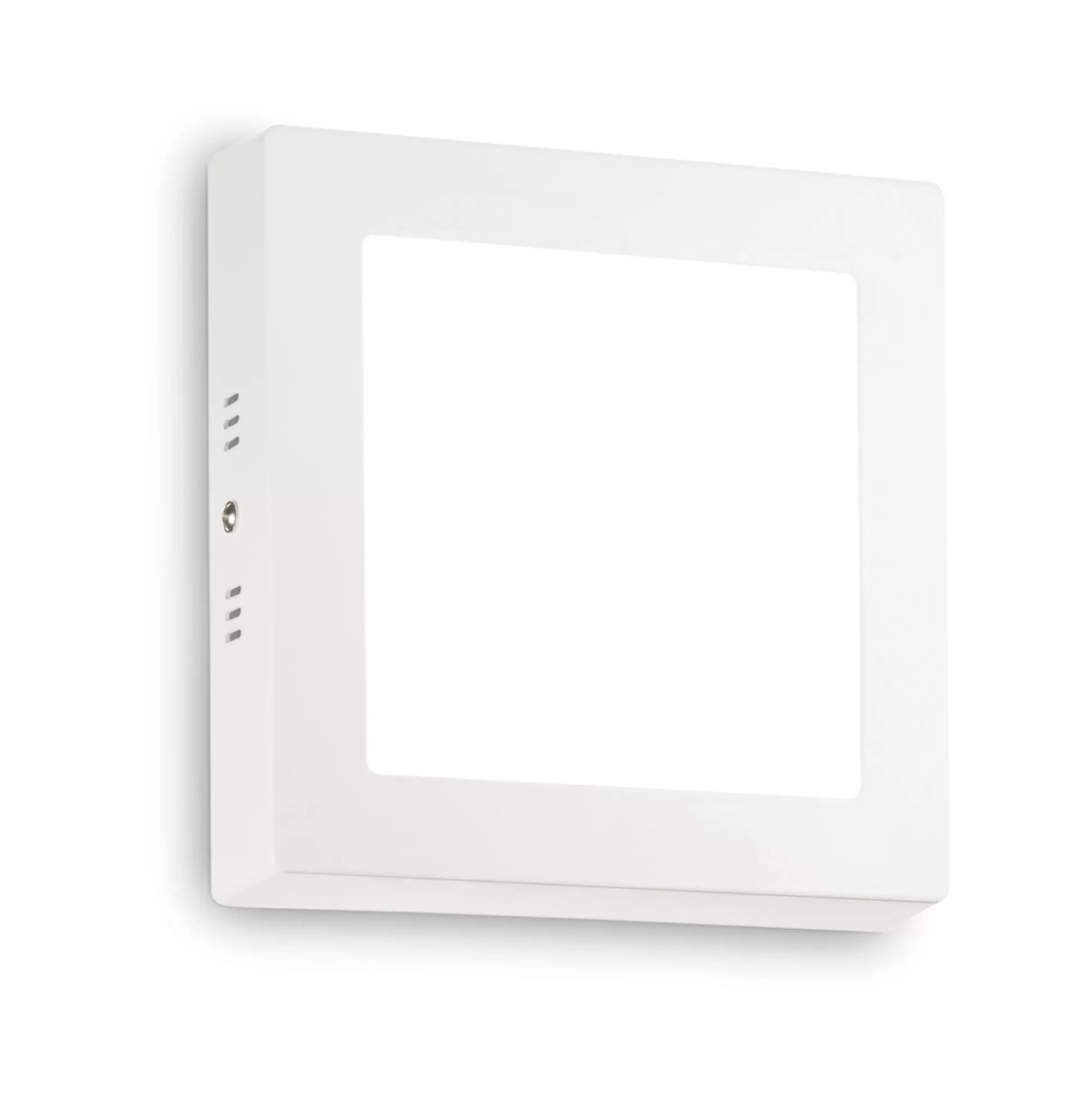 Dmora Lampade Da Soffitto<Ideal-Lux - Lampada da soffitto UNIVERSAL PL D17 SQUARE 4000K, 17 x 17 x h4 cm,