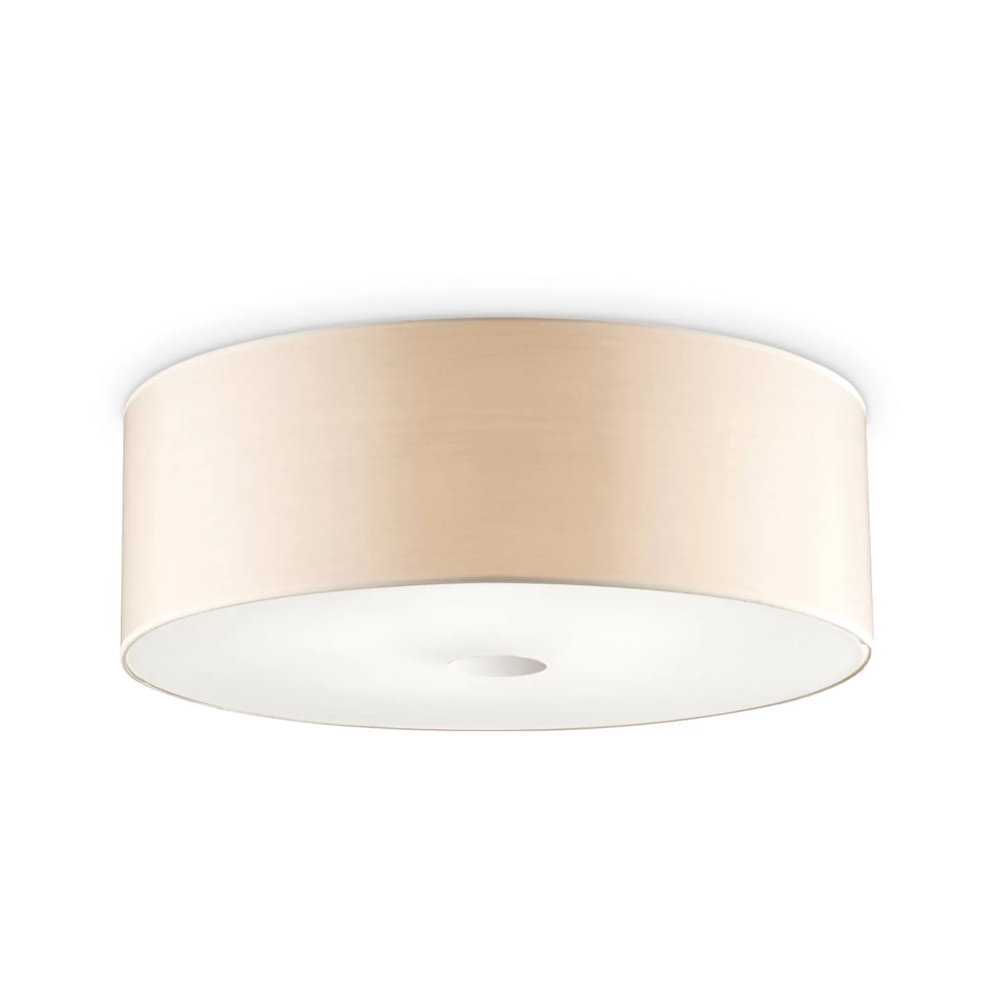 Dmora Lampade Da Soffitto<Ideal-Lux - Lampada da soffitto WOODY PL4 WOOD, 50 x 50 x h18 cm,
