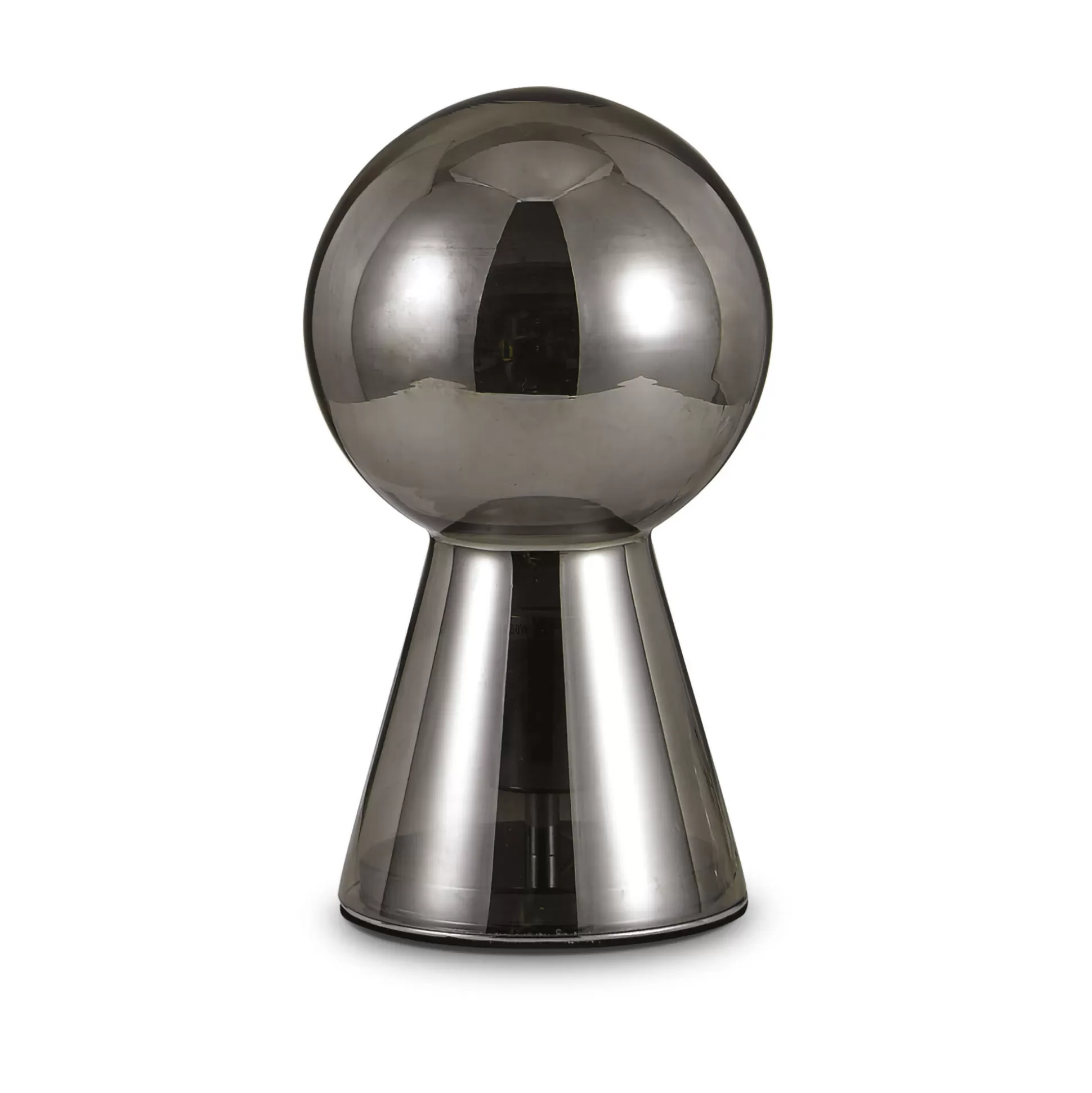 Dmora Lampade Da Tavolo<Ideal-Lux - Lampada da tavolo BIRILLO TL1 SMALL FUME', 18 x 18 x h30 cm,