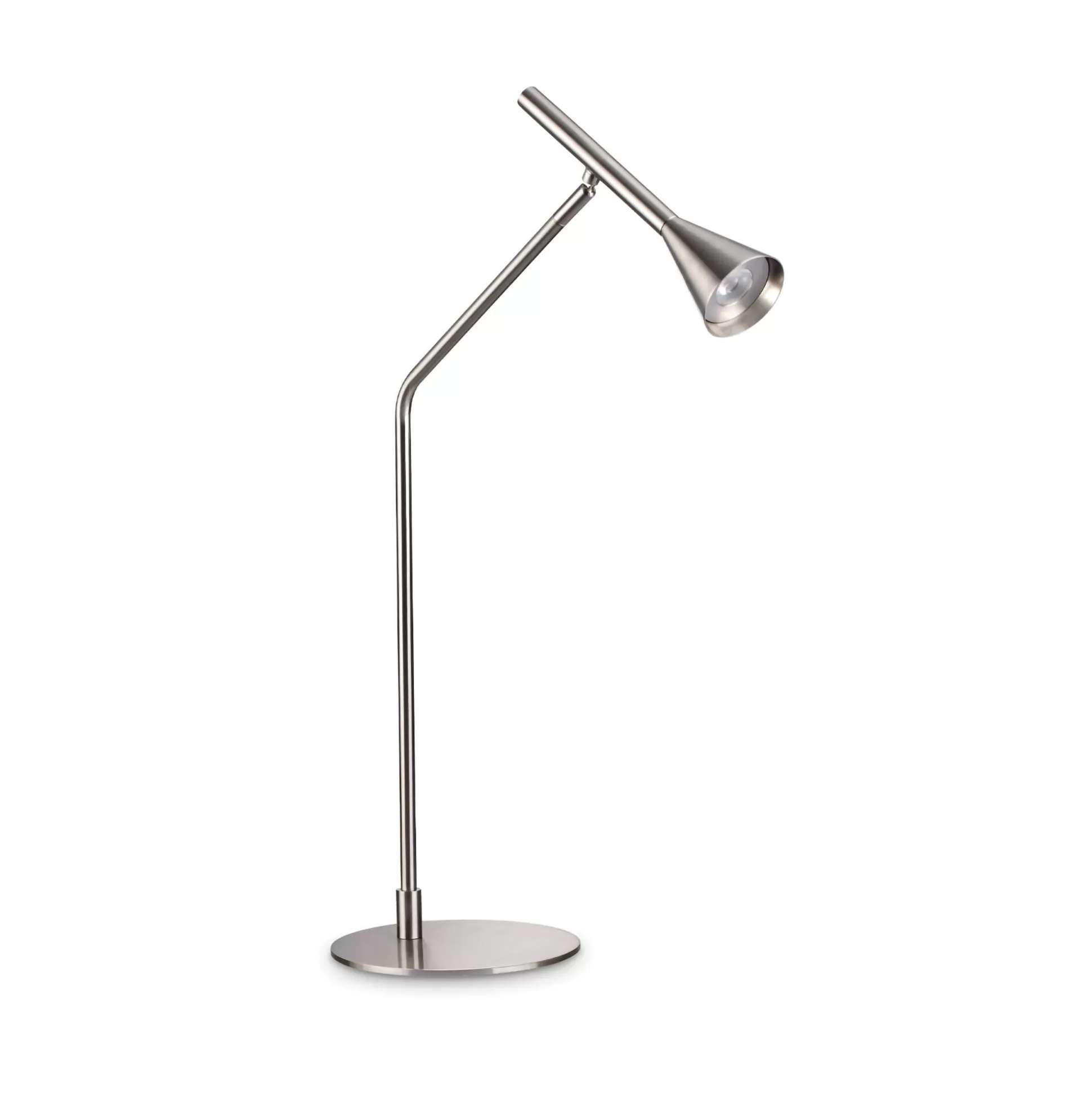 Dmora Lampade Da Tavolo<Ideal-Lux - Lampada da tavolo DIESIS TL NICKEL, 19 x 43 x h66 cm,