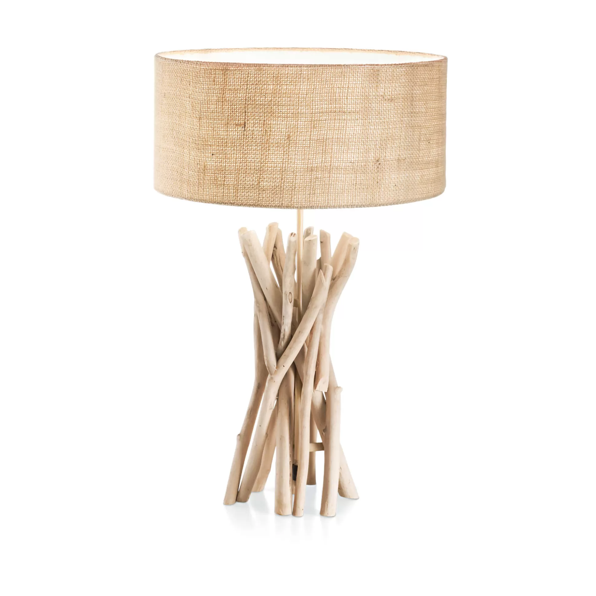 Dmora Lampade Da Tavolo<Ideal-Lux - Lampada da tavolo DRIFTWOOD TL1, 40 x 40 x h52 cm,