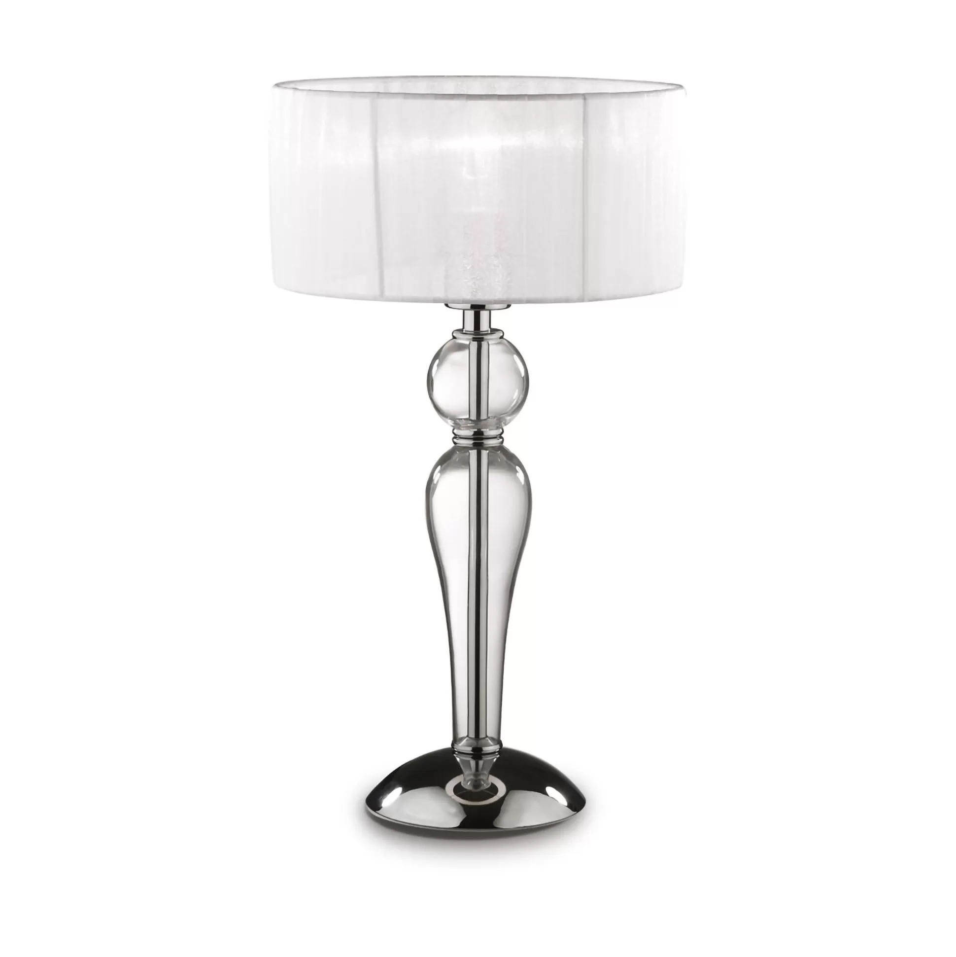 Dmora Lampade Da Tavolo<Ideal-Lux - Lampada da tavolo DUCHESSA TL1 SMALL, 27 x 27 x h49 cm,