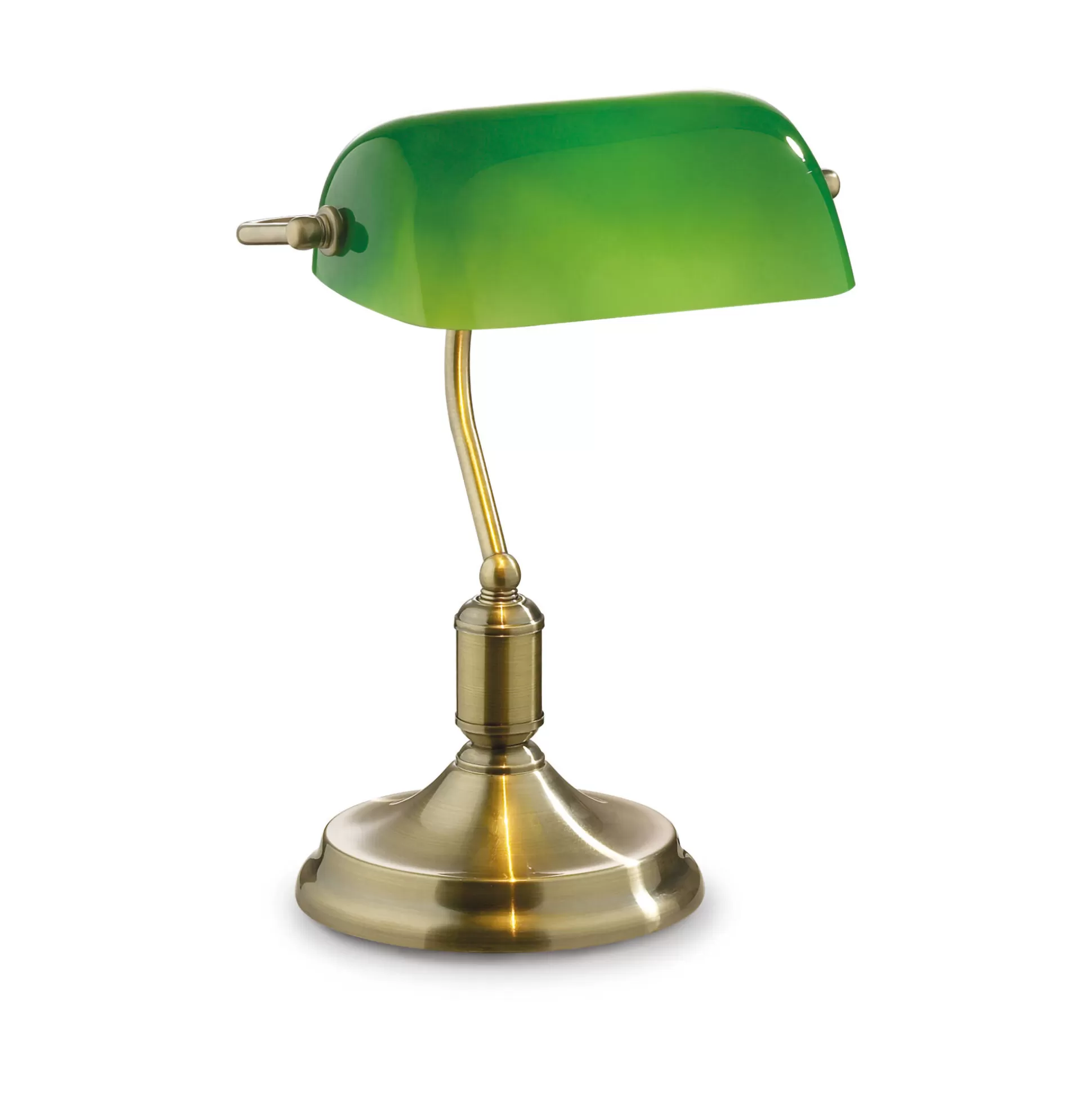 Dmora Lampade Da Tavolo<Ideal-Lux - Lampada da tavolo LAWYER TL1 BRUNITO, 26 x 26 x h38 cm,