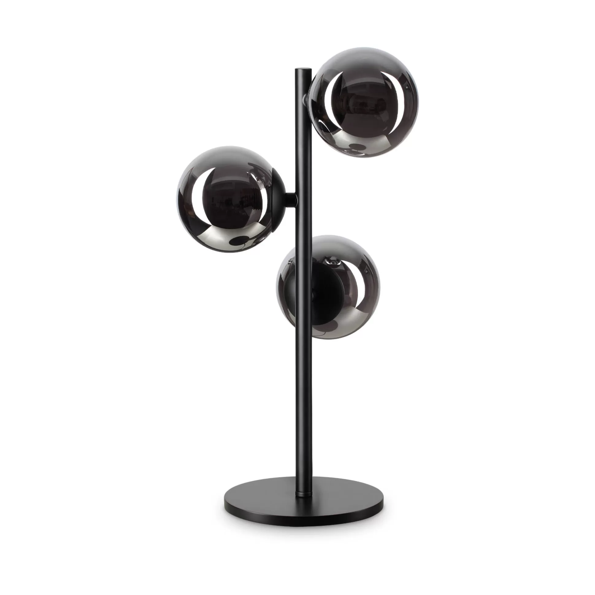 Dmora Lampade Da Tavolo<Ideal-Lux - Lampada da tavolo PERLAGE TL3 FUME', 24 x 24 x h43 cm,