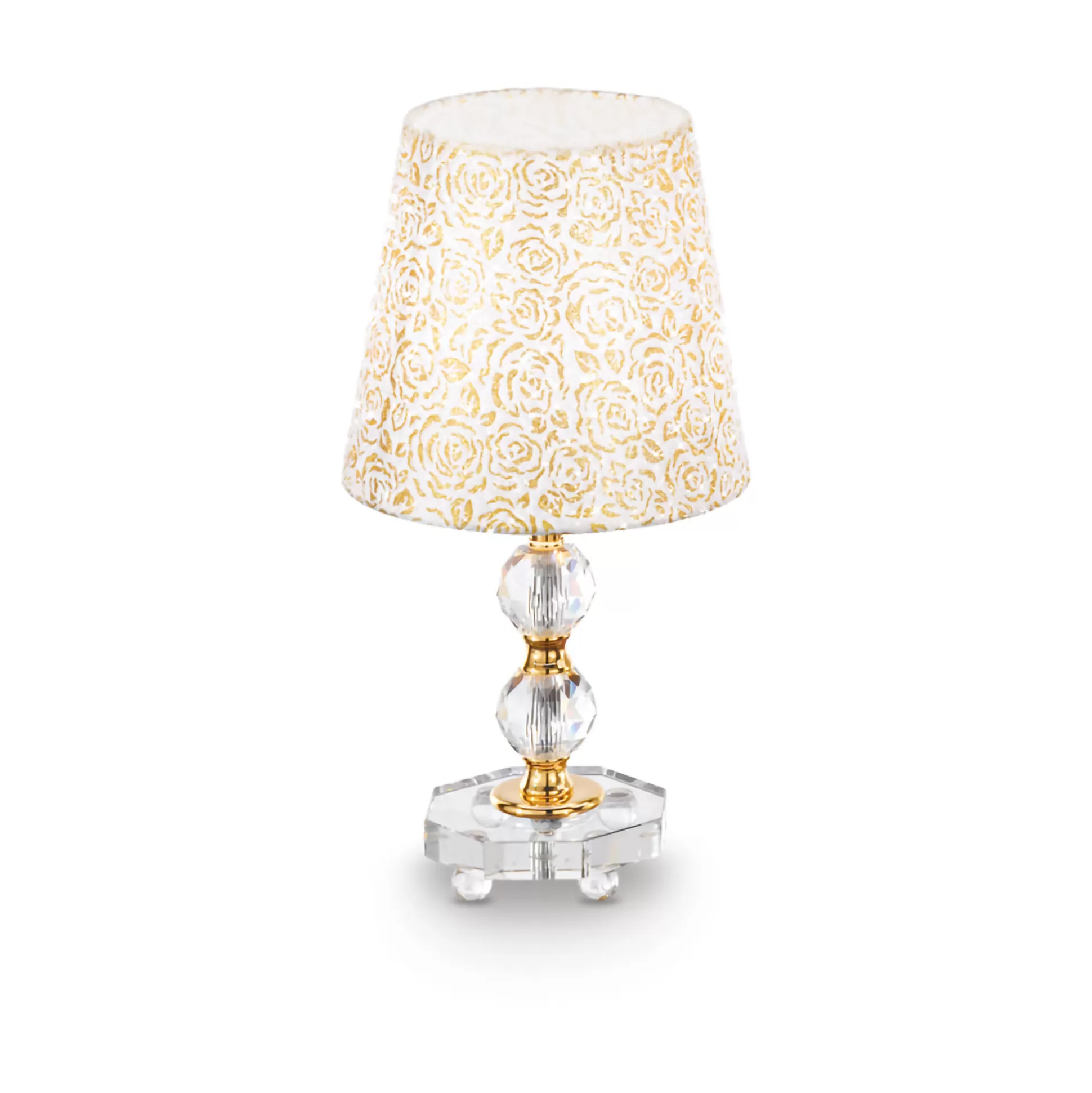 Dmora Lampade Da Tavolo<Ideal-Lux - Lampada da tavolo QUEEN TL1 SMALL, 20 x 20 x h37 cm,