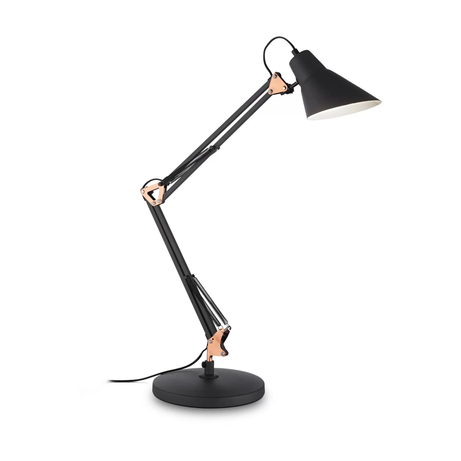 Dmora Lampade Da Tavolo<Ideal-Lux - Lampada da tavolo SALLY TL1 RAME, 23 x 36 x h58 cm,