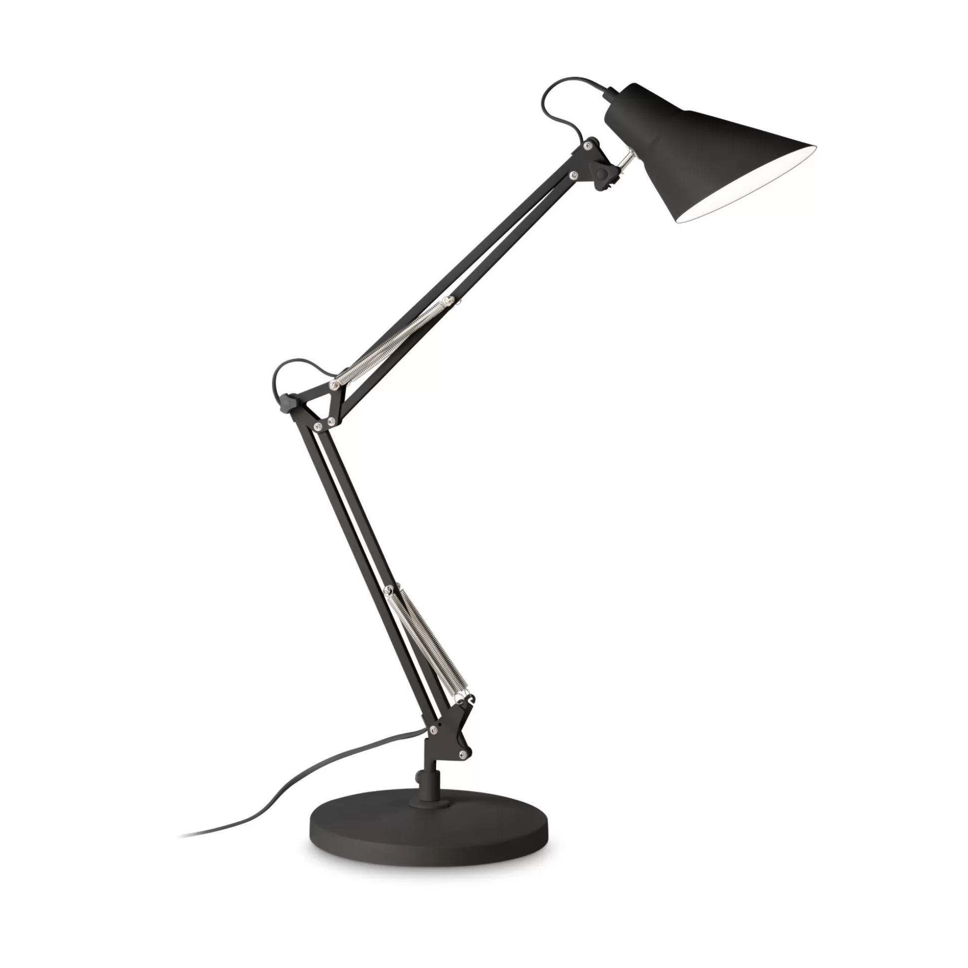 Dmora Lampade Da Tavolo<Ideal-Lux - Lampada da tavolo SALLY TL1 TOTAL BLACK, 23 x 36 x h58 cm,