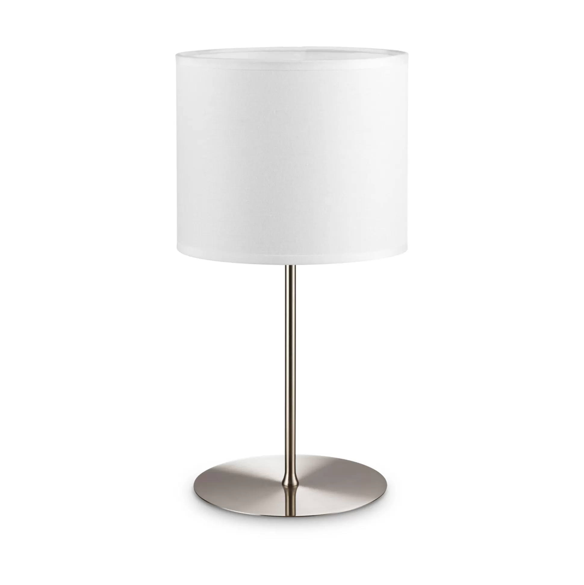 Dmora Lampade Da Tavolo<Ideal-Lux - Lampada da tavolo SET UP MTL1 BIG NICKEL, 20 x 20 x h33 cm,