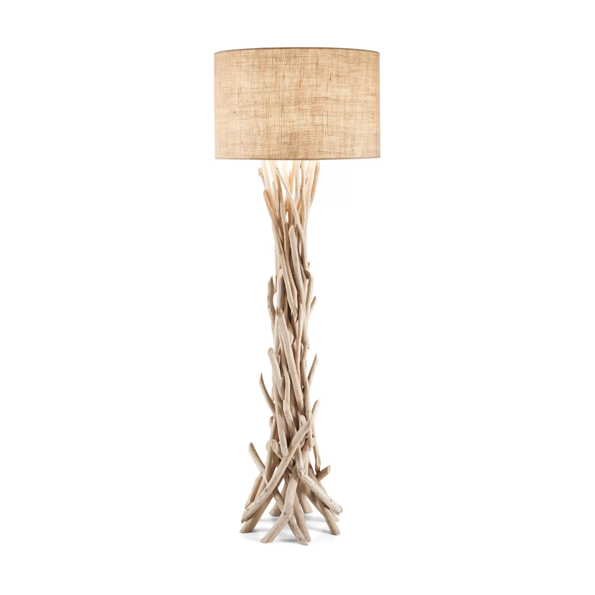 Dmora Lampade Da Terra<Ideal-Lux - Lampada da terra DRIFTWOOD PT1, 55 x 55 x h158 cm,