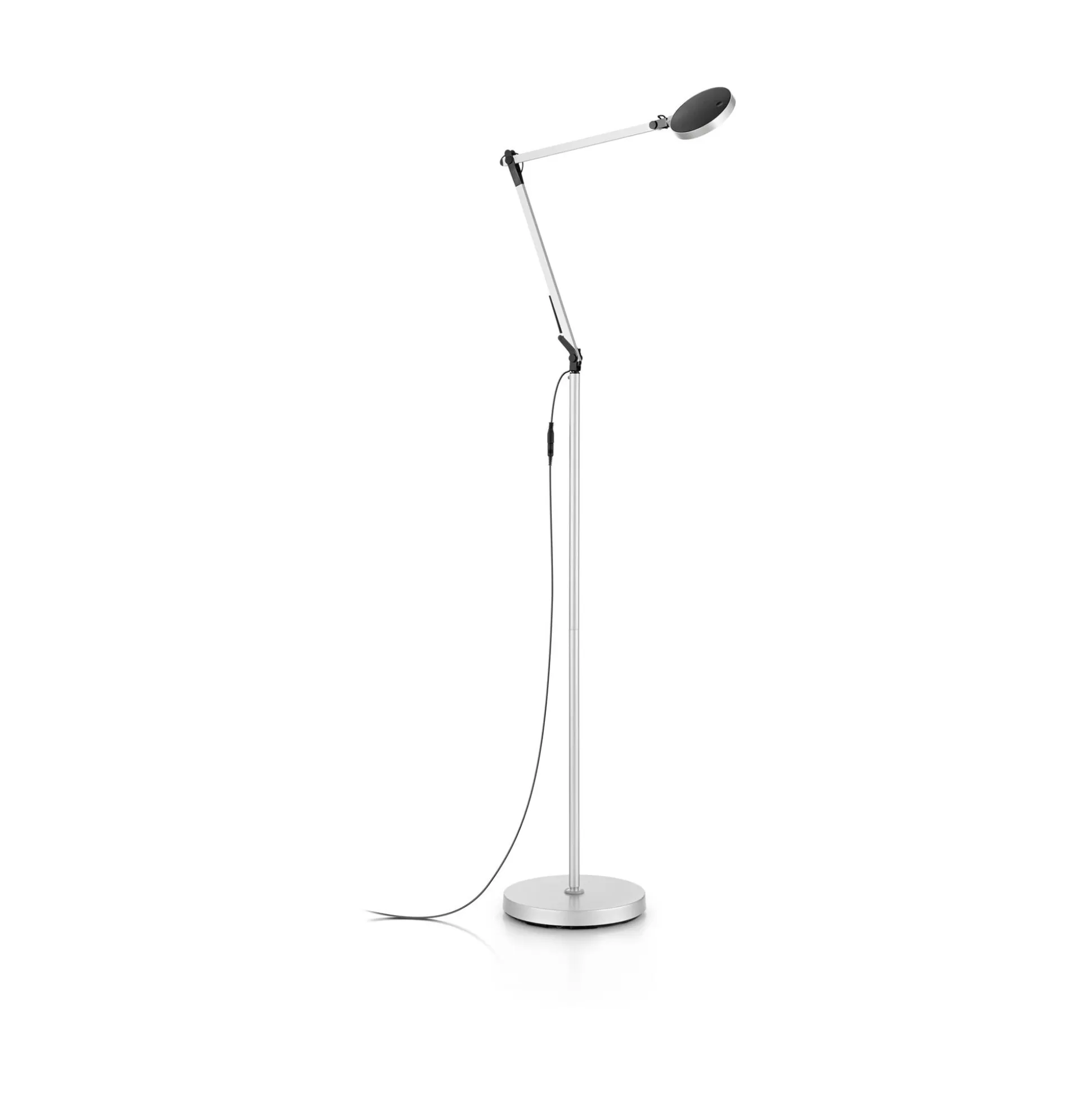 Dmora Lampade Da Terra<Ideal-Lux - Lampada da terra FUTURA PT ALLUMINIO, 67 x 25 x h145 cm,